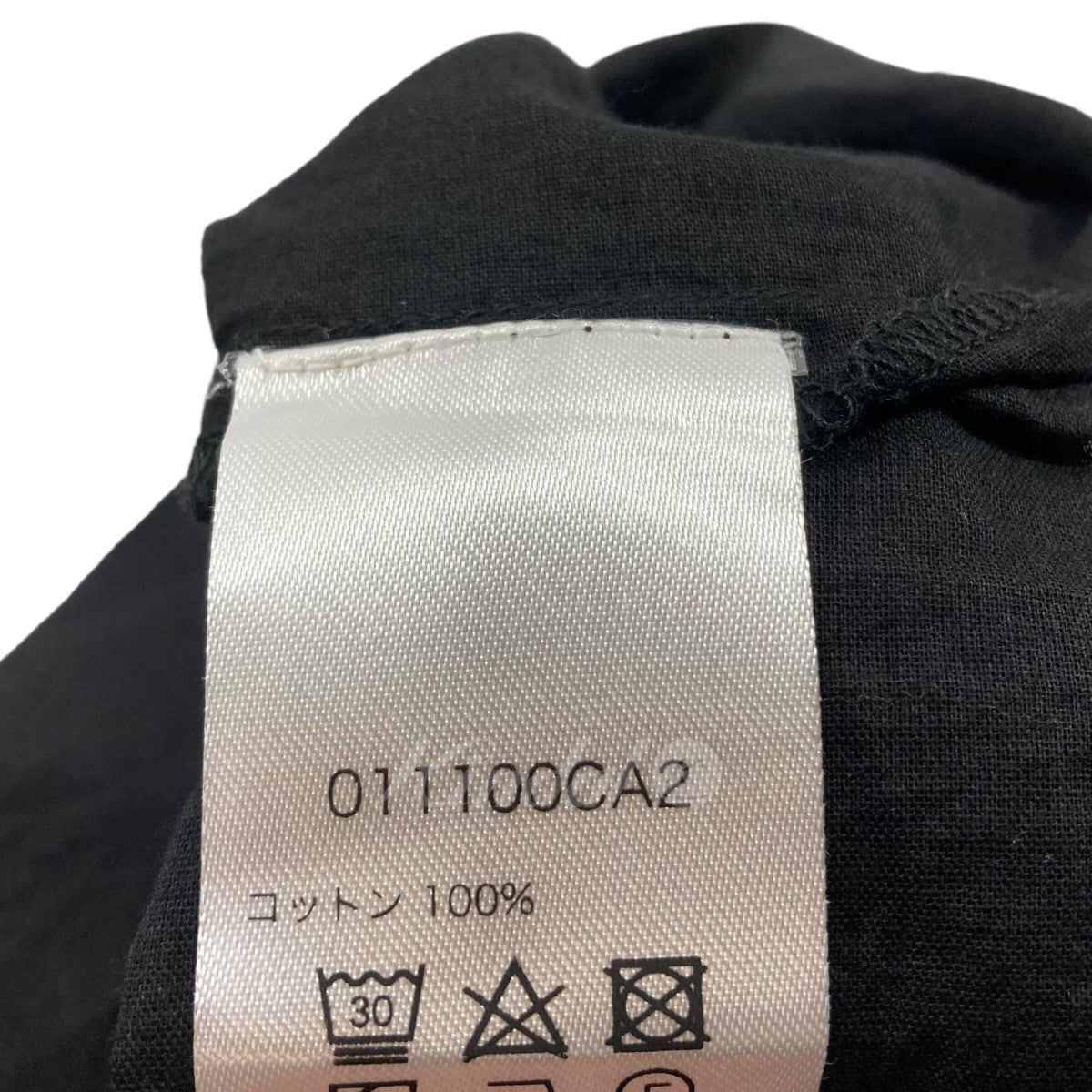 ワンピース Cotton Voile Plain Crossover Gown