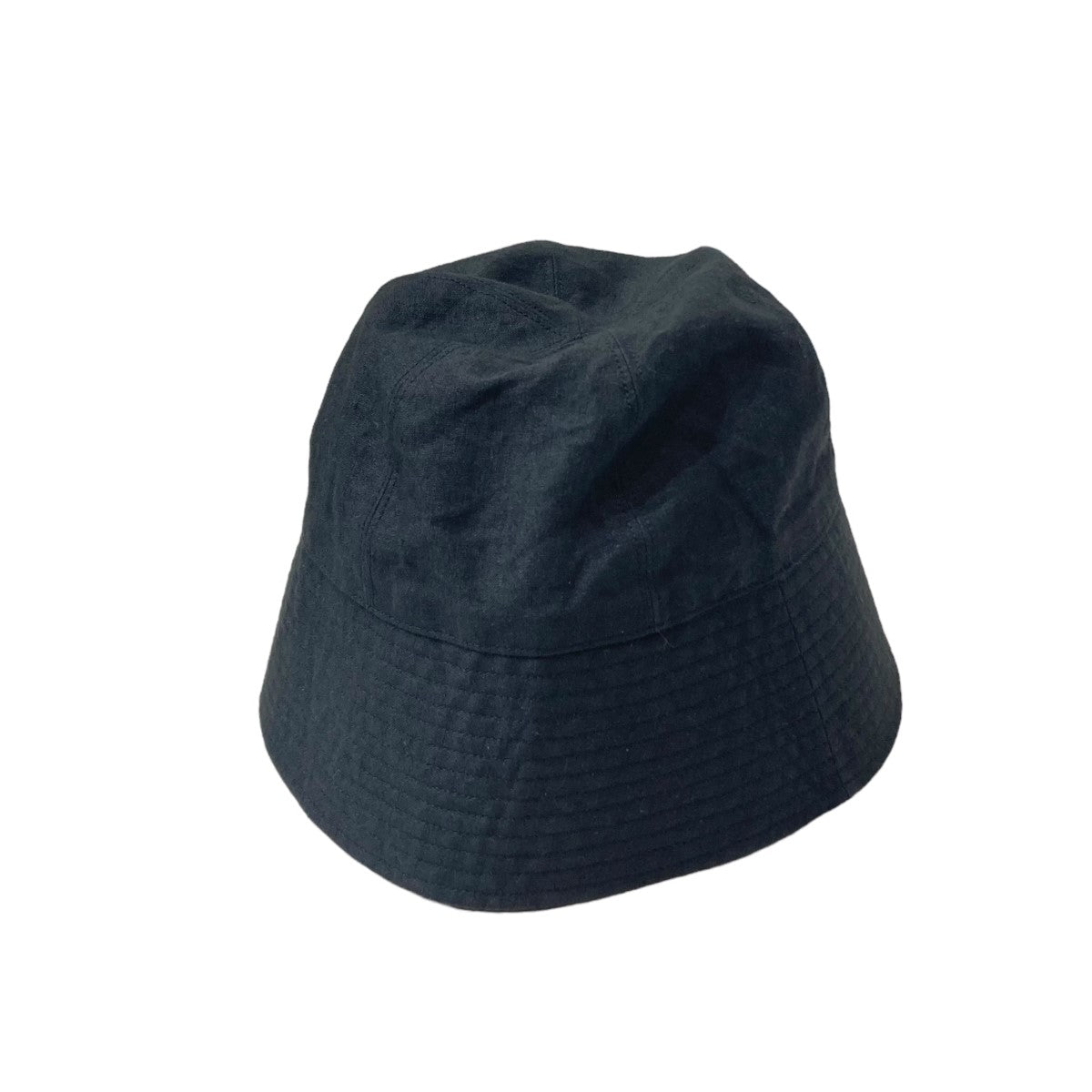 KIJIMA TAKAYUKI(キジマタカユキ) LINEN SAILOR HAT バケットハット 231105 231105 ブラック サイズ  13｜【公式】カインドオルオンライン ブランド古着・中古通販【kindal】