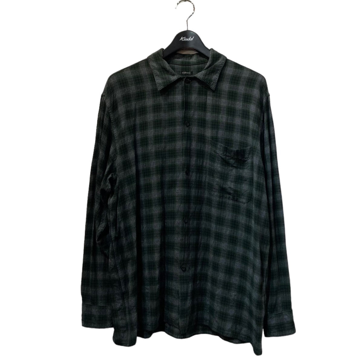 COMOLI(コモリ) レーヨンオープンカラーシャツ R01-02006 R01-02006 ...