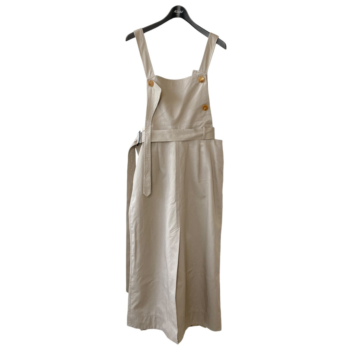 IRENE(アイレネ) Double Wrap Apron Dressワンピース20A85006 20A85006 ベージュ サイズ  36｜【公式】カインドオルオンライン ブランド古着・中古通販【kindal】