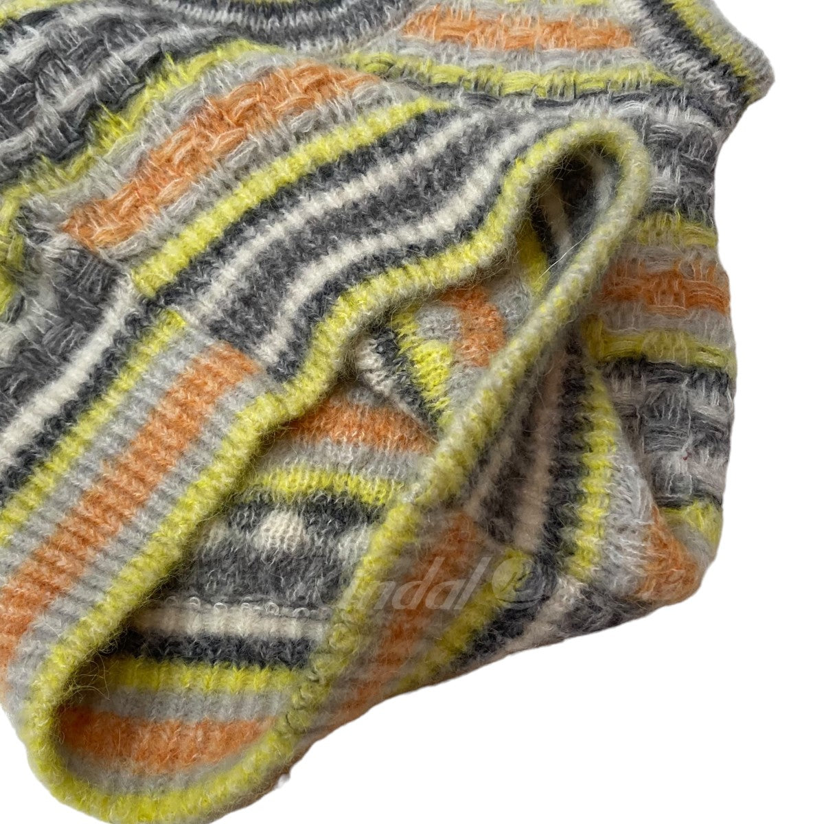 Space dyed basket ニットベスト BA01-LI257