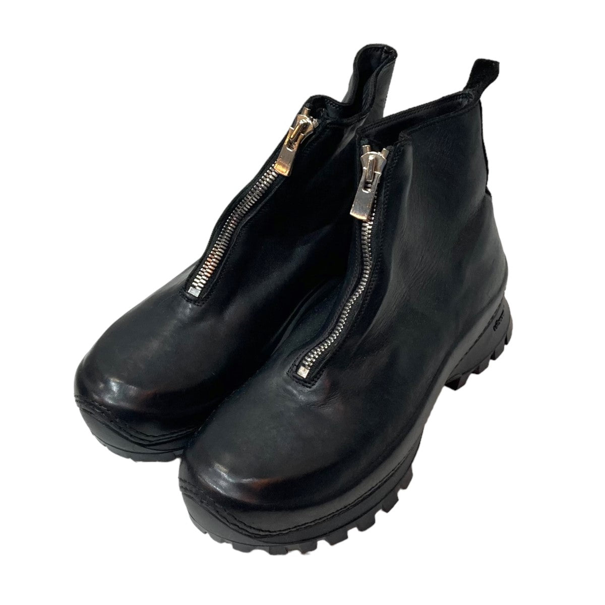 GUIDI(グイディ) FRONT ZIP BOOT SOLE フロントジップブーツ VS01 VS01 ブラック サイズ  14｜【公式】カインドオルオンライン ブランド古着・中古通販【kindal】