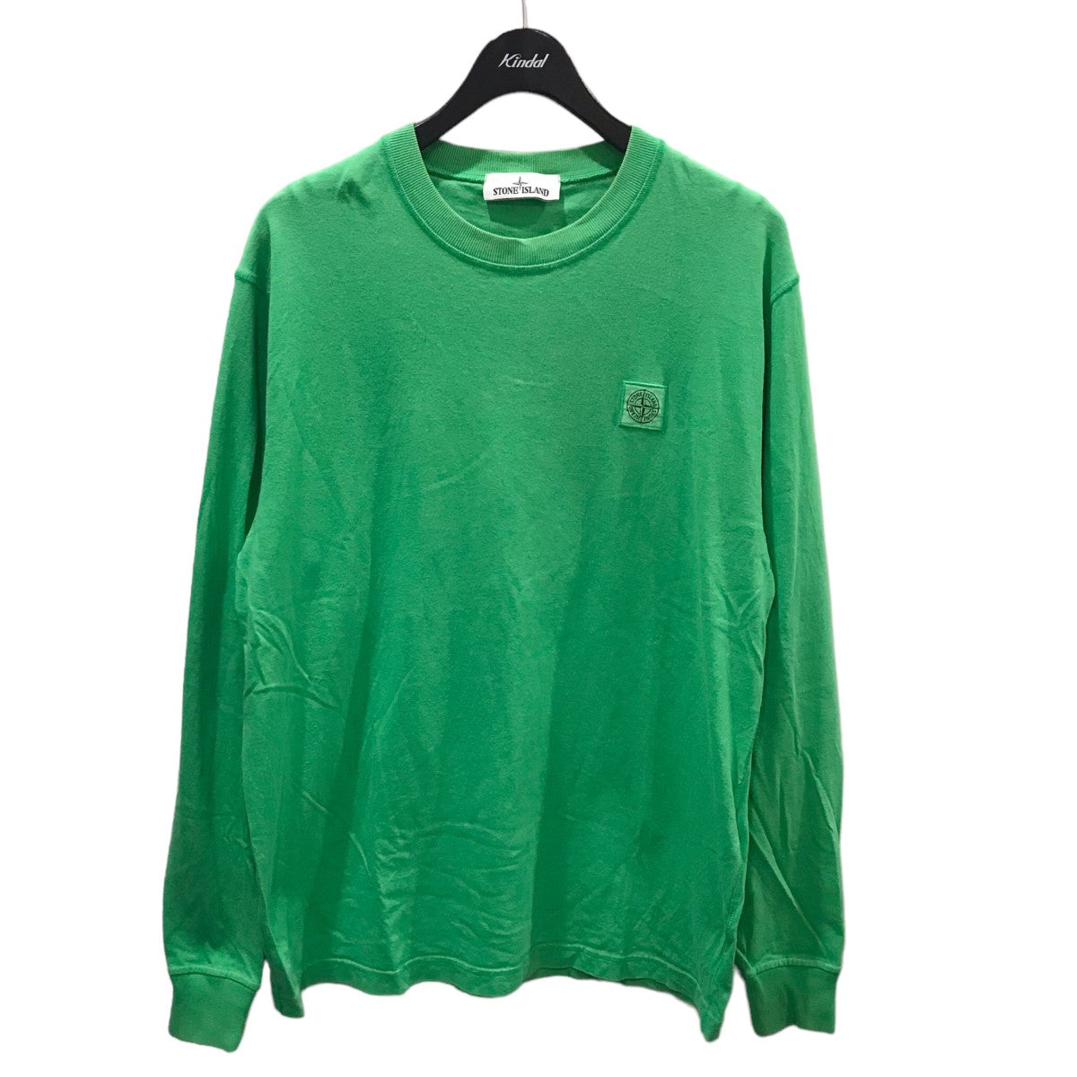 STONE ISLAND(ストーンアイランド) ロングスリーブTシャツ Long Sleeve T-Shirt 751521842 751521842  グリーン サイズ L｜【公式】カインドオルオンライン ブランド古着・中古通販【kindal】