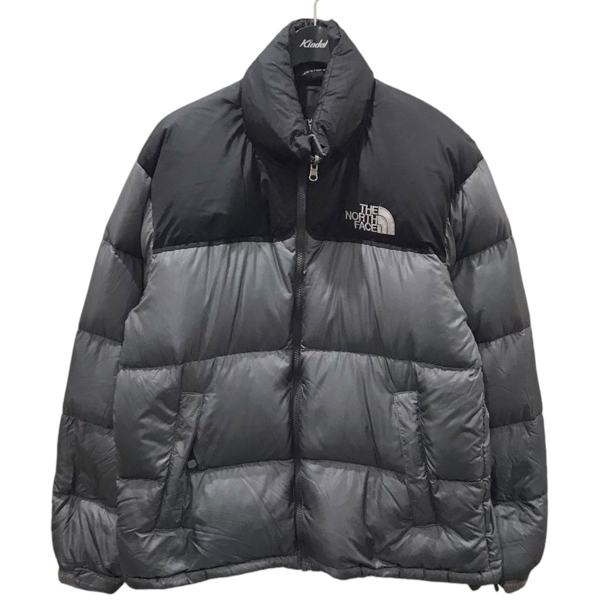 THE NORTH FACE(ザノースフェイス) ダウンジャケット NUPTSE JACKET 700フィル NFD00A62 NFD00A62 グレー・ブラック｜【公式】カインドオルオンライン  ブランド古着・中古通販【kindal】