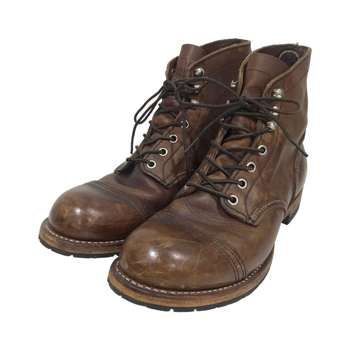 RED WING(レッドウィング) レースアップブーツ IRON RANGER アイアンレンジャー 8111 8111 ブラウン サイズ  25.5cm｜【公式】カインドオルオンライン ブランド古着・中古通販【kindal】