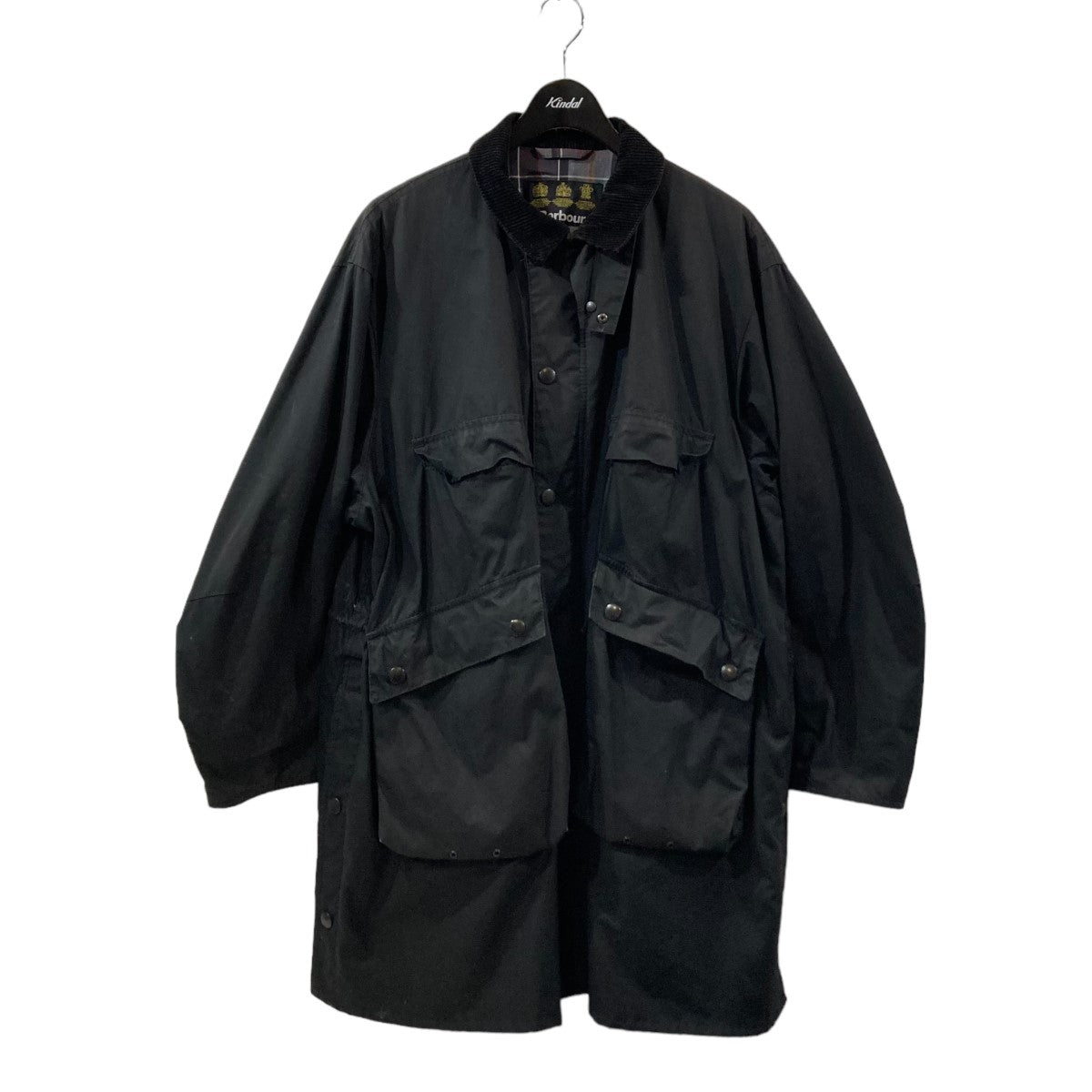 Barbour×KAPTAIN SUNSHINE x KAPTAIN SUNSHINE Stand collar Traveller coat  スタンドカラートラベラーコート1902258 1902258 ブラック サイズ 38｜【公式】カインドオルオンライン  ブランド古着・中古通販【kindal】