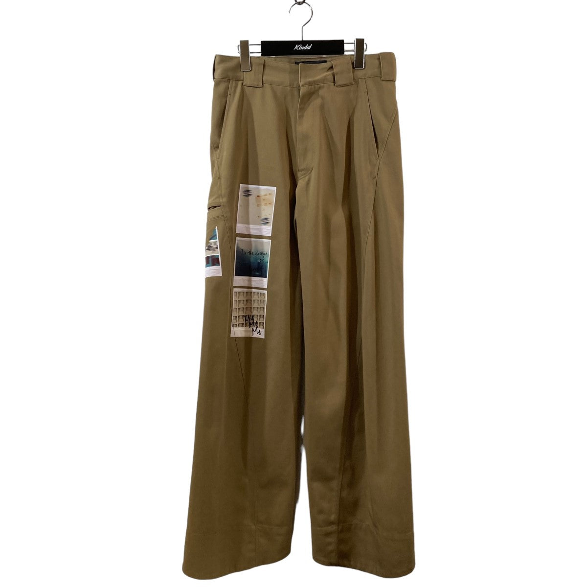 YUKI HASHIMOTO(ユウキハシモト) TWISTED WORK PANTS WITH POLAROIDワークパンツ222-01-0202  222-01-0202 ベージュ サイズ 44｜【公式】カインドオルオンライン ブランド古着・中古通販【kindal】