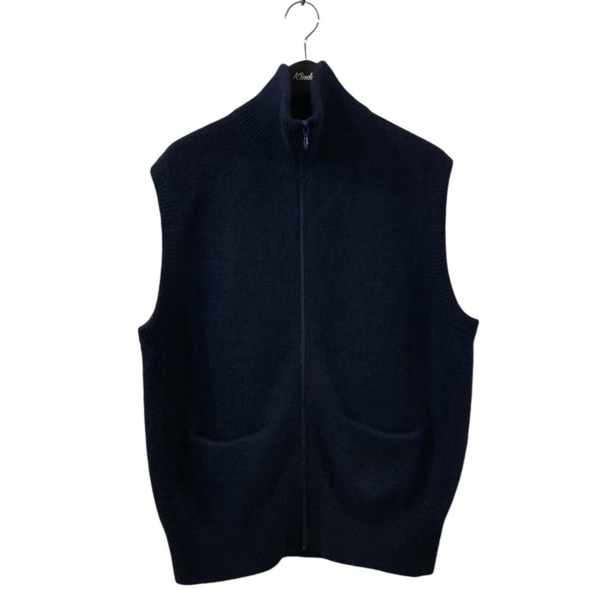 MAATEE＆SONS(マーティーアンドサンズ) CASHEMERE 強圧縮 JIP VEST カシミヤニットジップベスト MT3303-0108  MT3303-0108 ネイビー サイズ 4｜【公式】カインドオルオンライン ブランド古着・中古通販【kindal】