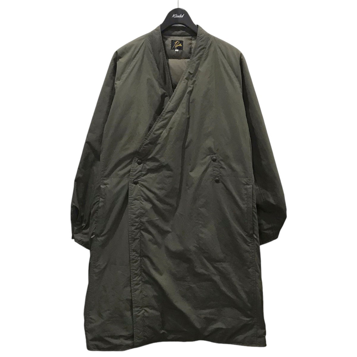 Needles(ニードルス) ダウン作務衣コート Down Samue Coat Poly Ripstop DI061 DI061 オリーブ サイズ  M｜【公式】カインドオルオンライン ブランド古着・中古通販【kindal】