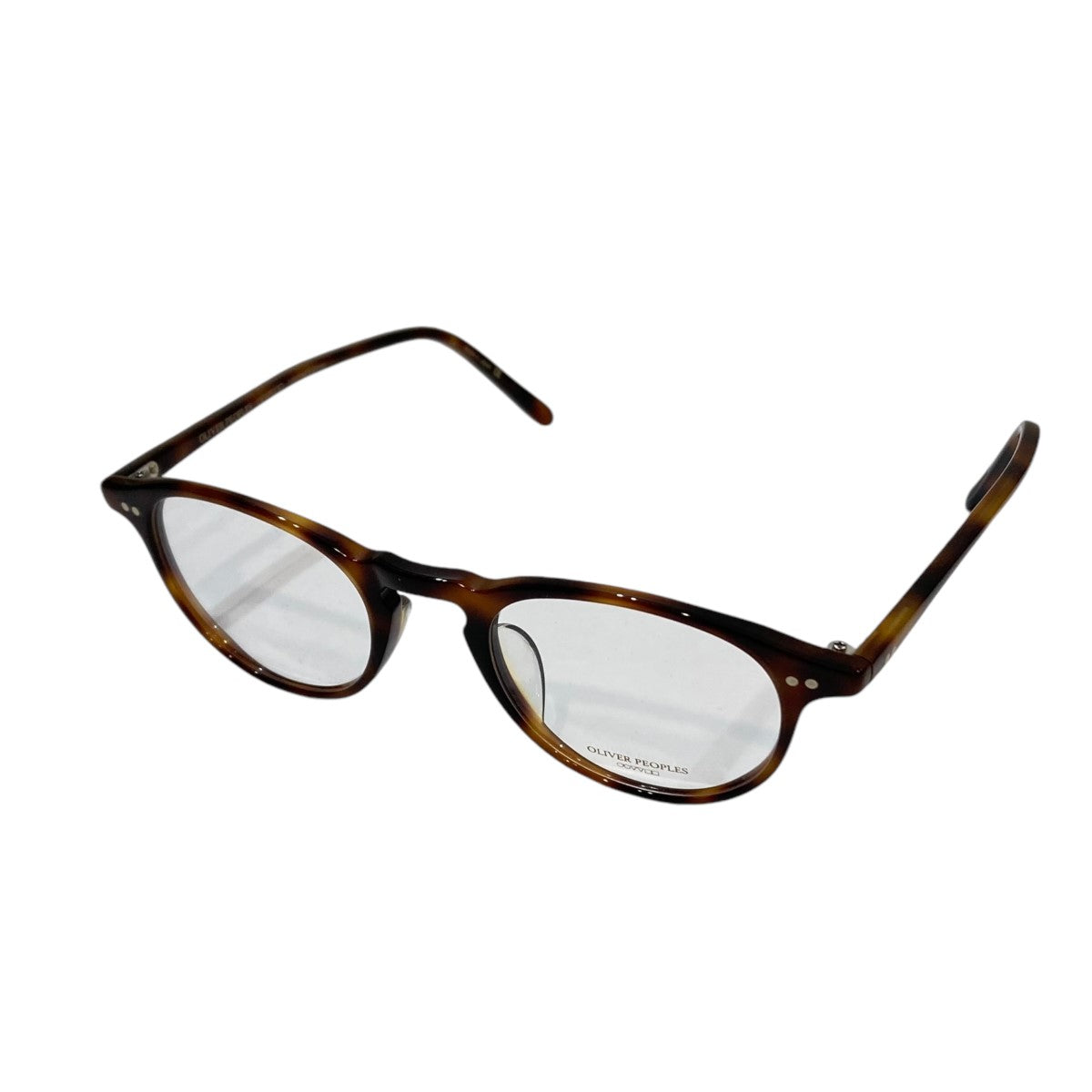 OLIVER PEOPLES(オリバーピープルズ) 眼鏡RILEY-P-CF RILEY-P-CF フレーム：ブラウン ／レンズカラ−：クリア サイズ  45□21145｜【公式】カインドオルオンライン ブランド古着・中古通販【kindal】