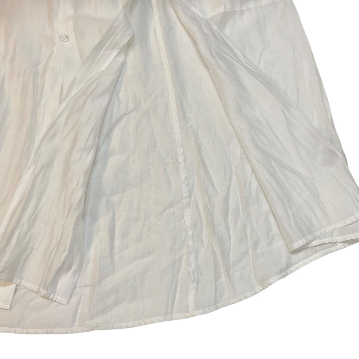 UN3D. WIDE NO SLEEVE LONG SH シャツワンピース 522220402501-01 古着・中古-6枚目のアイテム画像