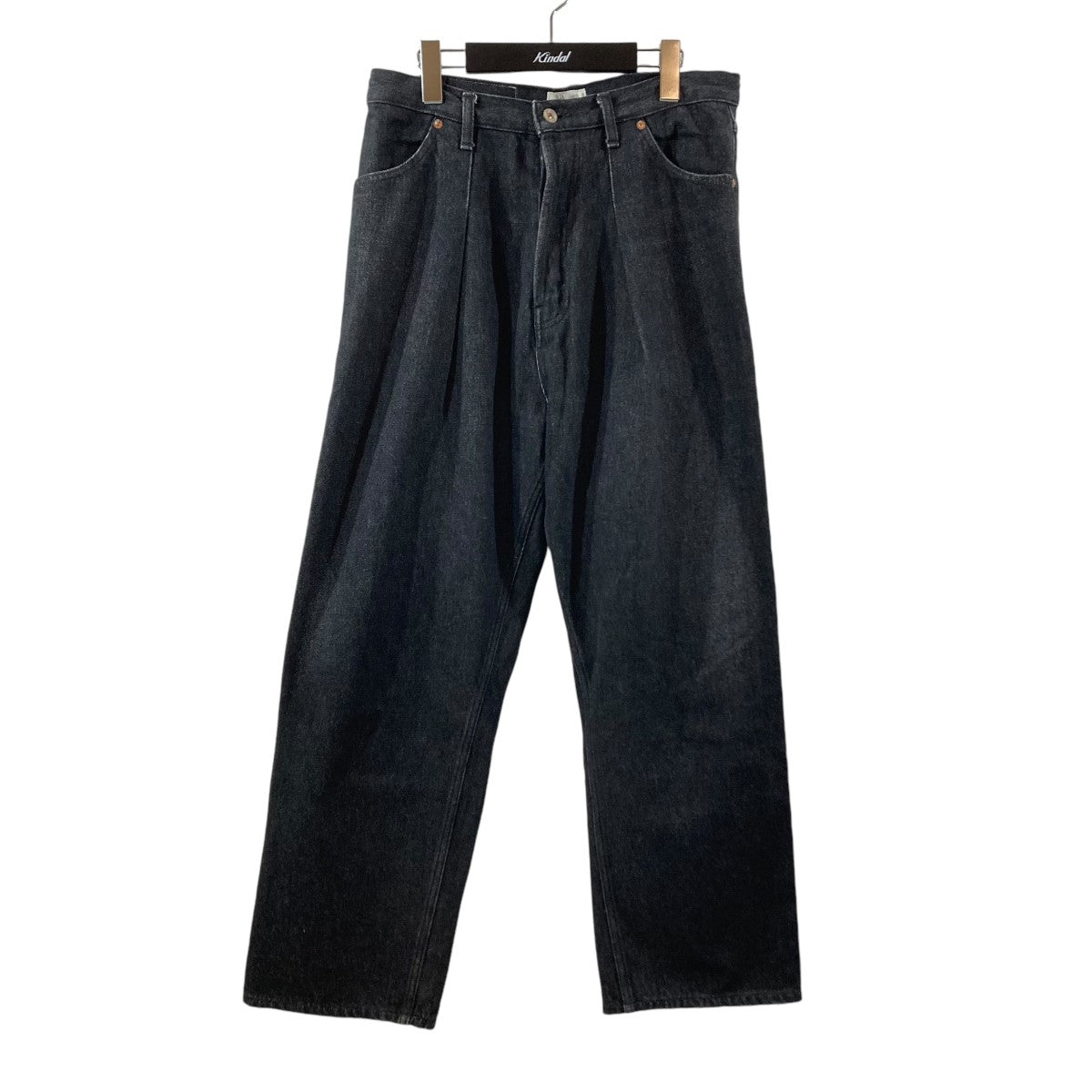 中古】<br>HERILL <br>22SS HL Denim Cargopants カーゴパンツ 22-030-HL-8090-1 グリーン