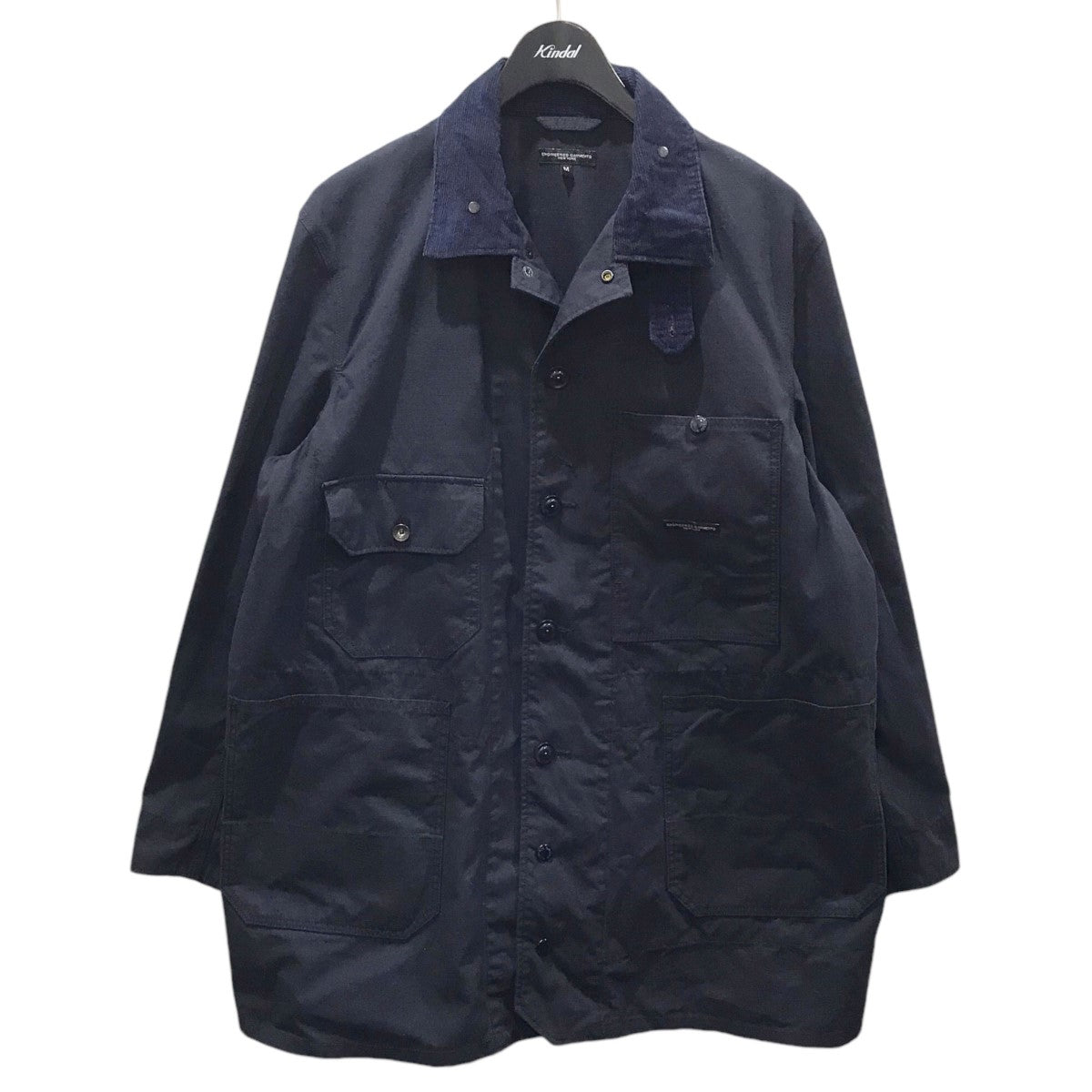 Engineered Garments(エンジニアードガーメンツ) ジャケット Long Logger Jacket - Double Cloth  ロングロガージャケット ダブルクロス ネイビー サイズ M｜【公式】カインドオルオンライン ブランド古着・中古通販【kindal】