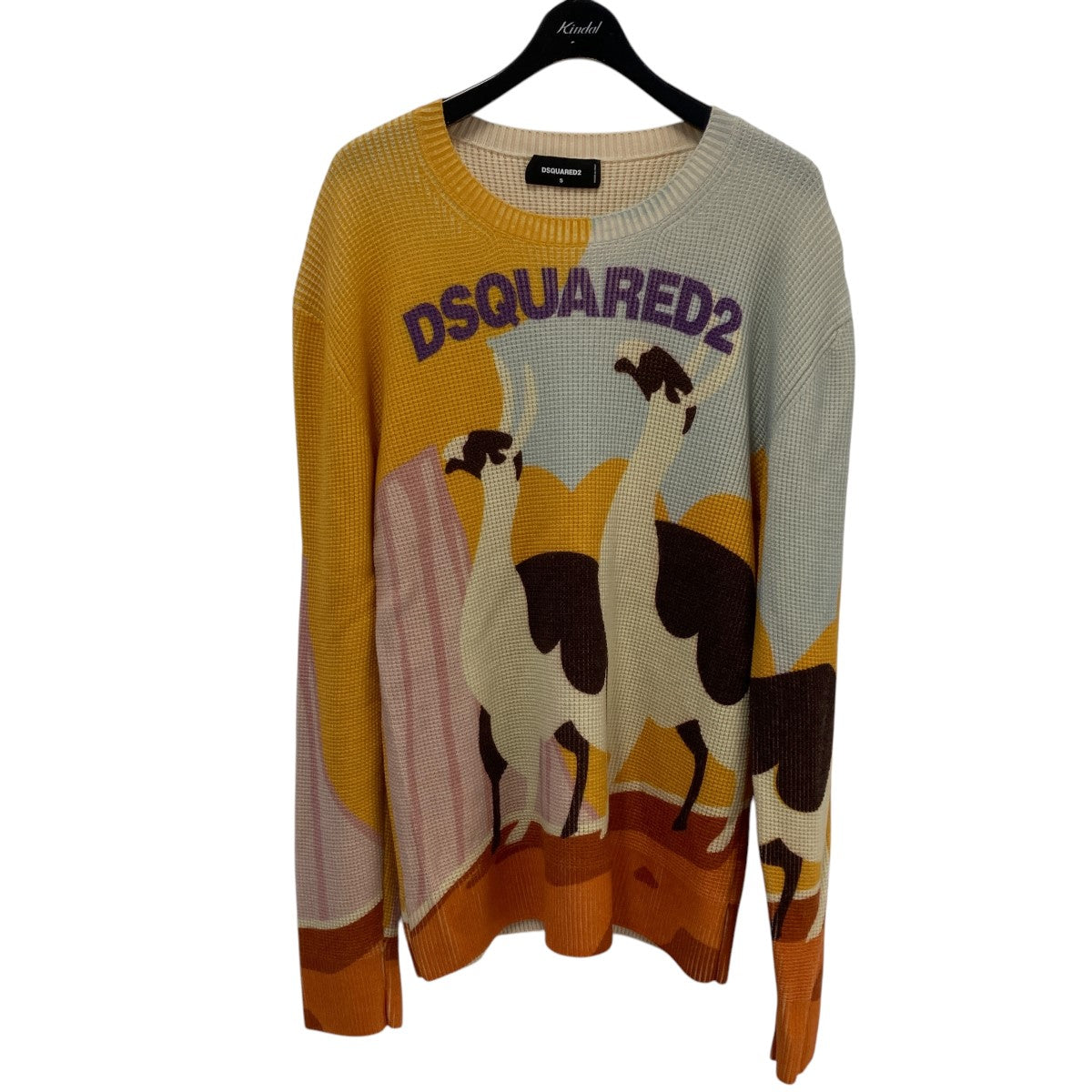 DSQUARED2(ディースクエアード) 22AWクルーネックニットS74HA1261