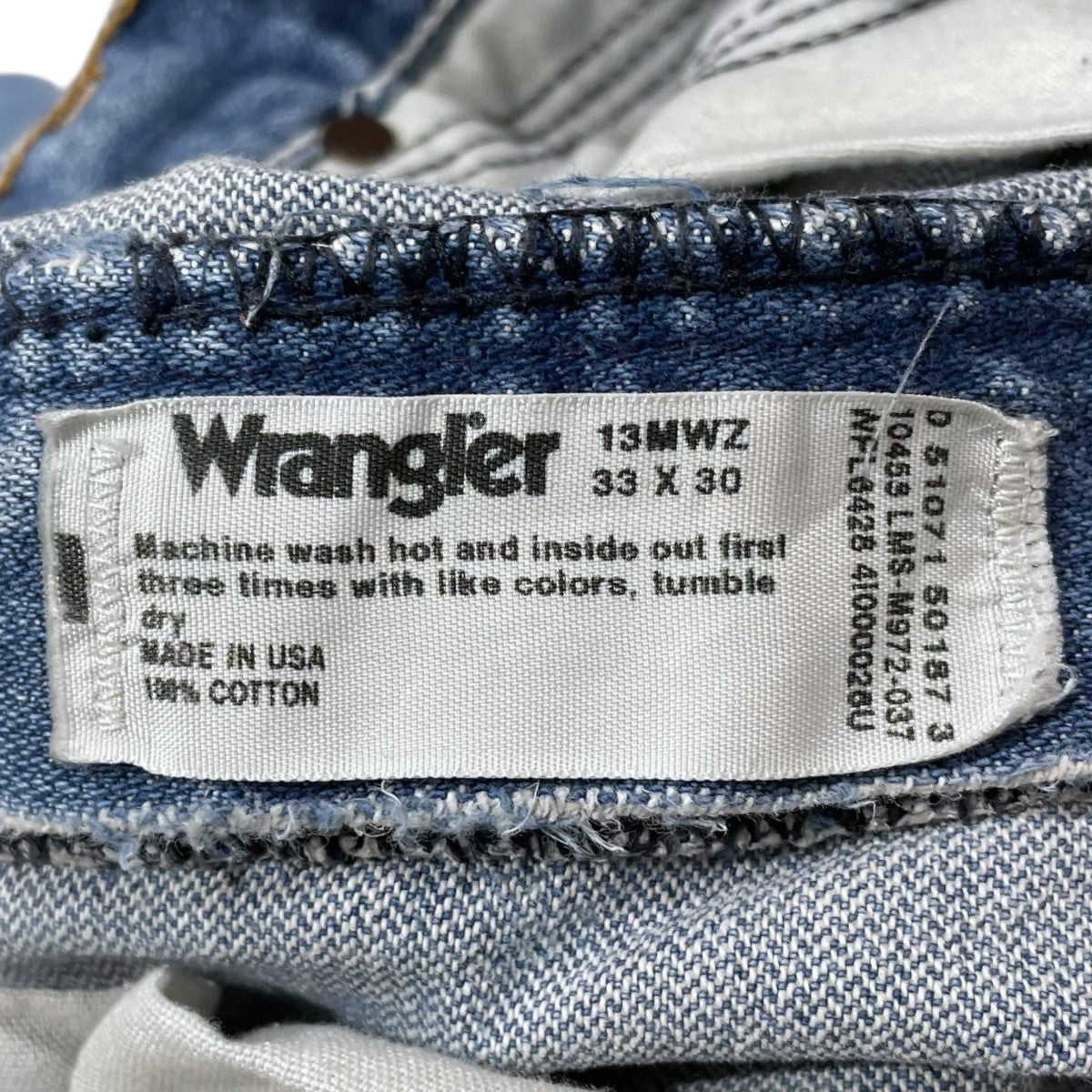 Wrangler ダメージ加工デニムパンツ 13MWZ 古着・中古-10枚目のアイテム画像