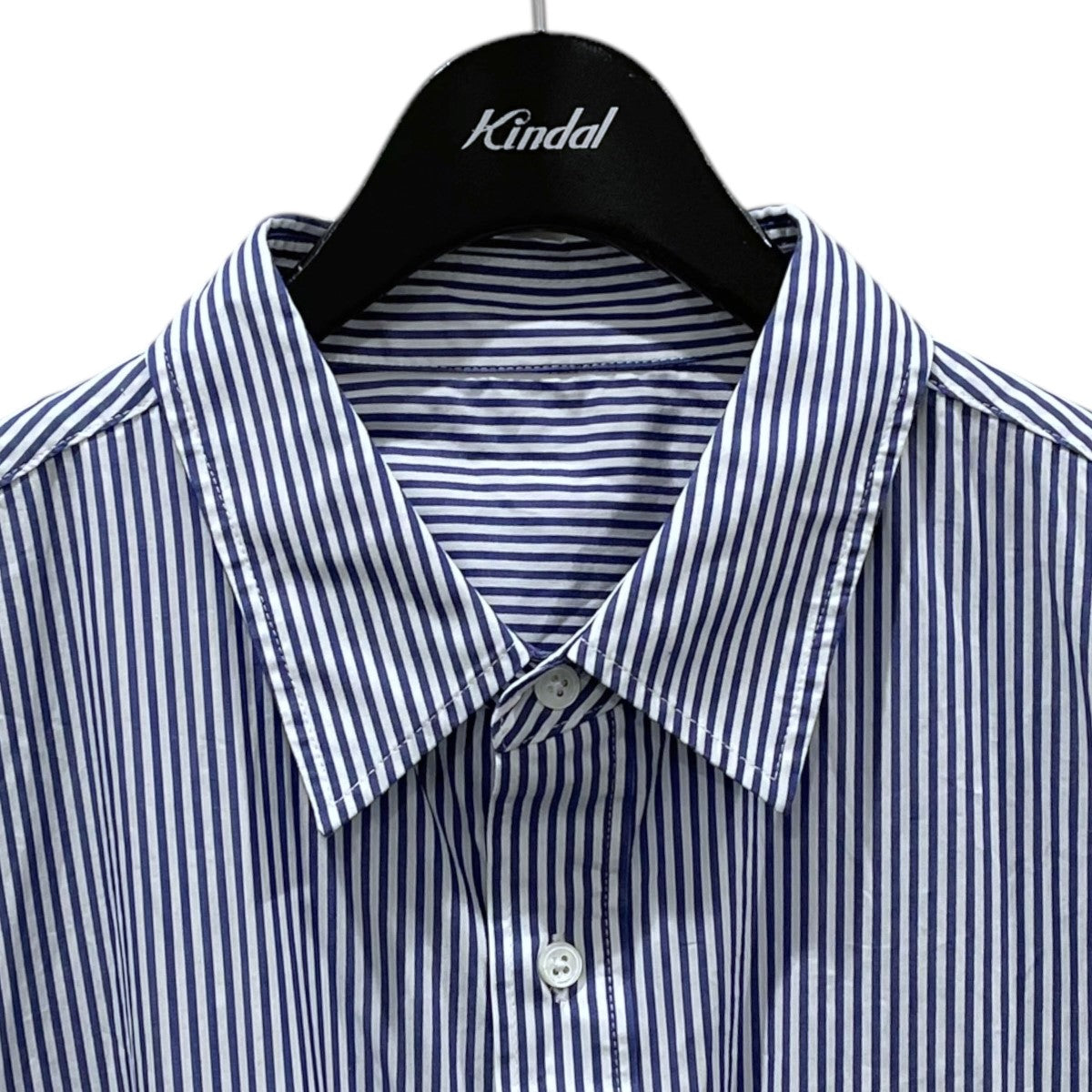 FreshService×AS(ACTUAL SOURCE) バックプリントストライプ柄シャツ CORPORATE UNIFORM SHIRT コーポレートユニフォームシャツ FSC243-50198AS 古着・中古-3枚目のアイテム画像