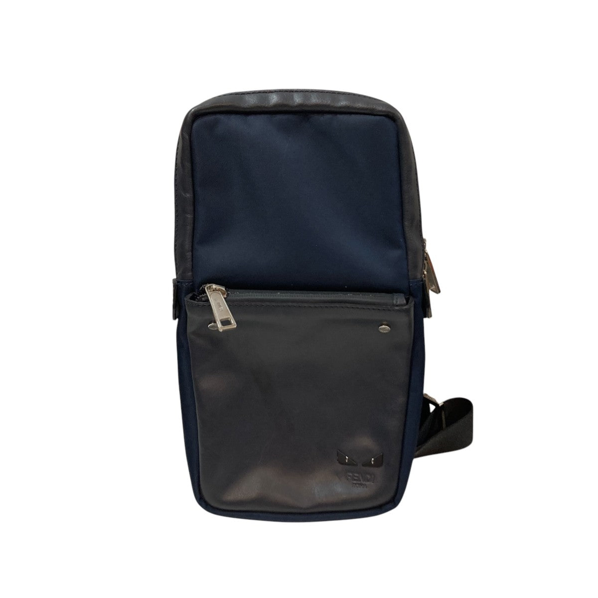 FENDI(フェンディ) バグズアイショルダー レザーレザーショルダー