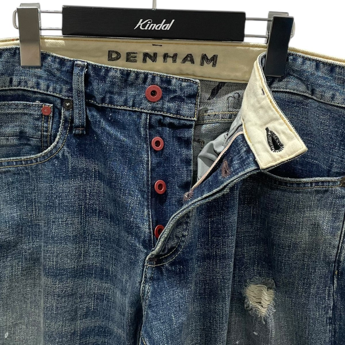 Denham 加工デニムパンツ RAZOR SLIM FIT レイザースリムフィット MIJJ5Y 01-21-10-11-040 古着・中古-3枚目のアイテム画像