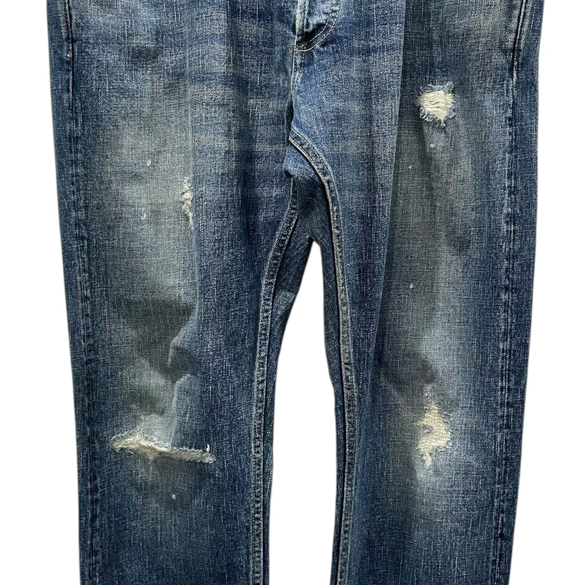 Denham 加工デニムパンツ RAZOR SLIM FIT レイザースリムフィット MIJJ5Y 01-21-10-11-040 古着・中古-4枚目のアイテム画像