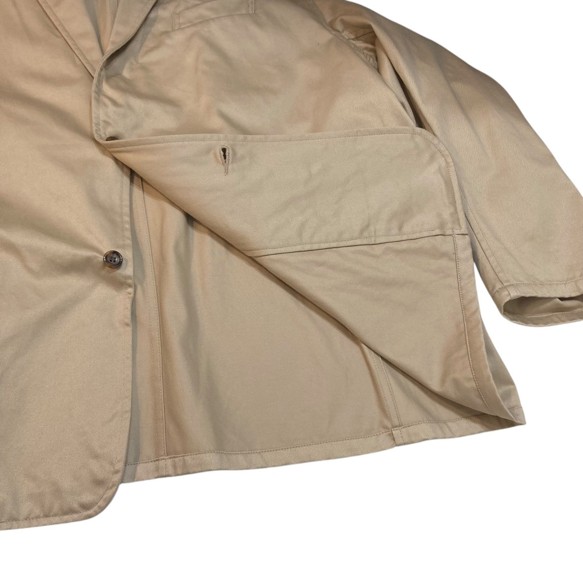Graphpaper Westpoint Chino Oversized JacketオーバーサイズテーラードジャケットGM233-20068B 古着・中古-5枚目のアイテム画像