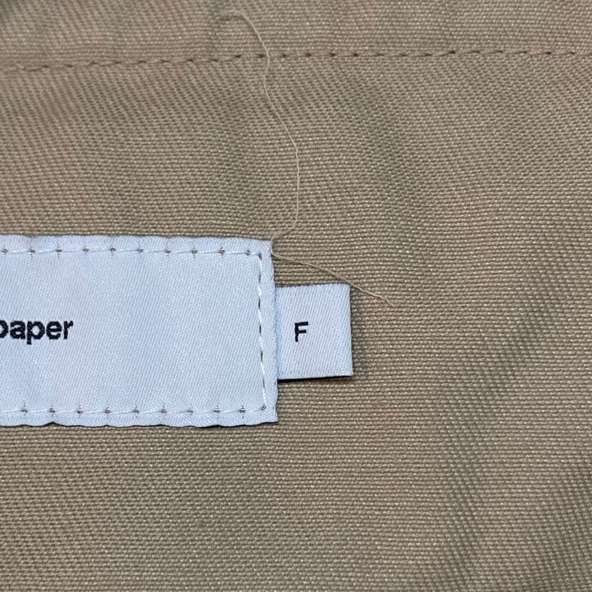 Graphpaper Westpoint Chino Oversized JacketオーバーサイズテーラードジャケットGM233-20068B 古着・中古-7枚目のアイテム画像