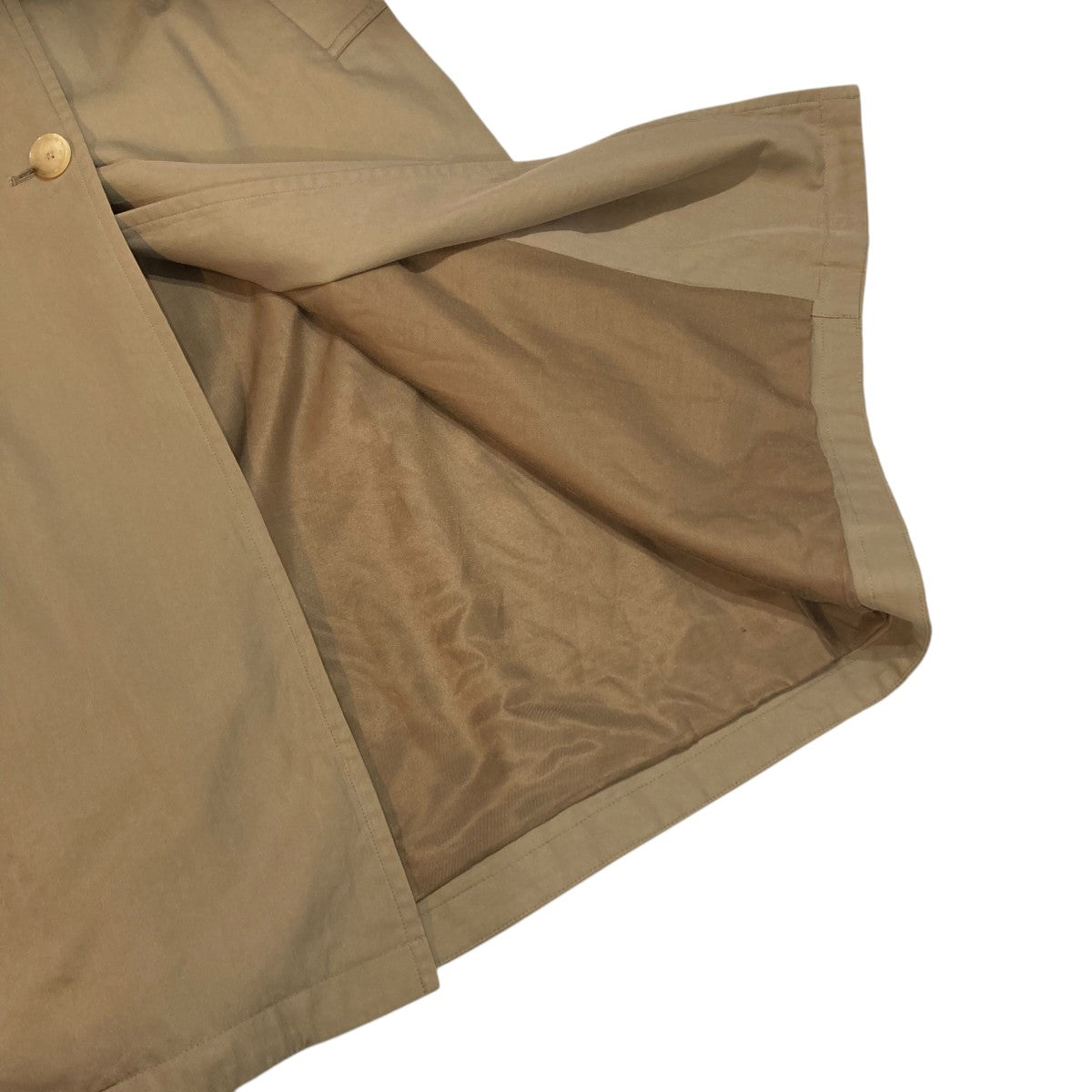 AURALEE WASHED FINX CUPRO TWILL LONG COATロングコートA20AC01FC 古着・中古-5枚目のアイテム画像