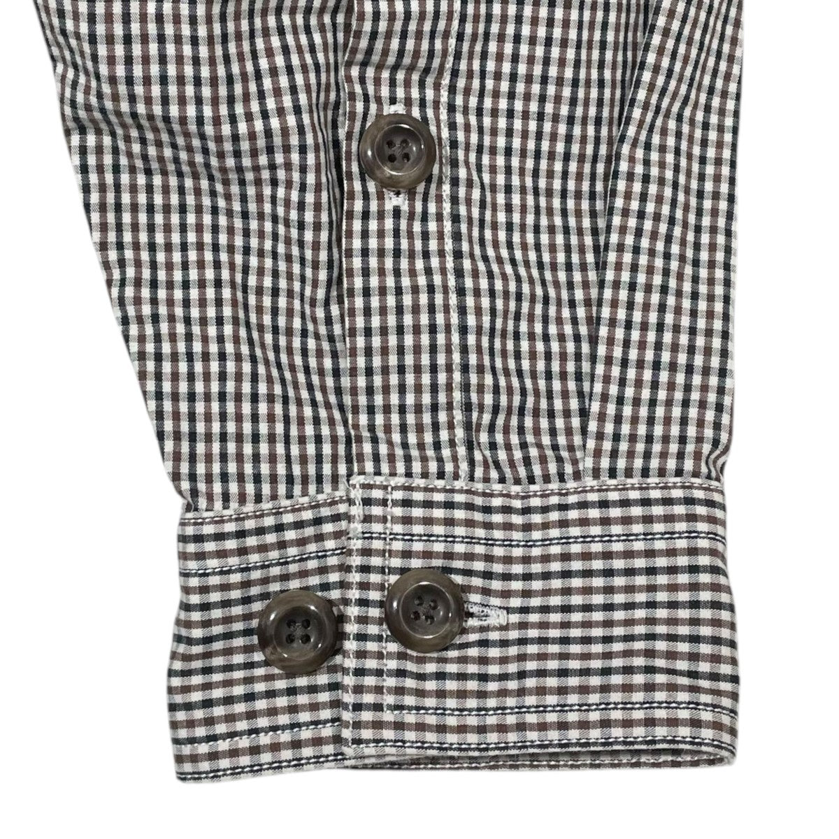 SEDAN ALL-PURPOSE チェック柄シャツ Brushed Cotton Work Shirt ブラッシュドコットンワークシャツ SD24F-SH01 古着・中古-4枚目のアイテム画像
