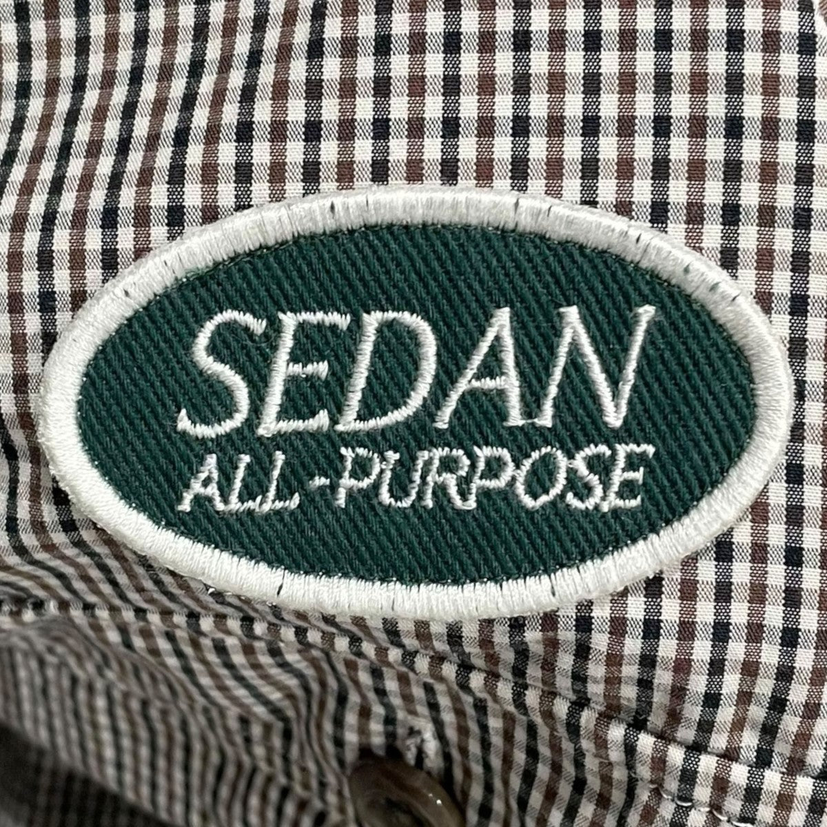 SEDAN ALL-PURPOSE チェック柄シャツ Brushed Cotton Work Shirt ブラッシュドコットンワークシャツ SD24F-SH01 古着・中古-5枚目のアイテム画像