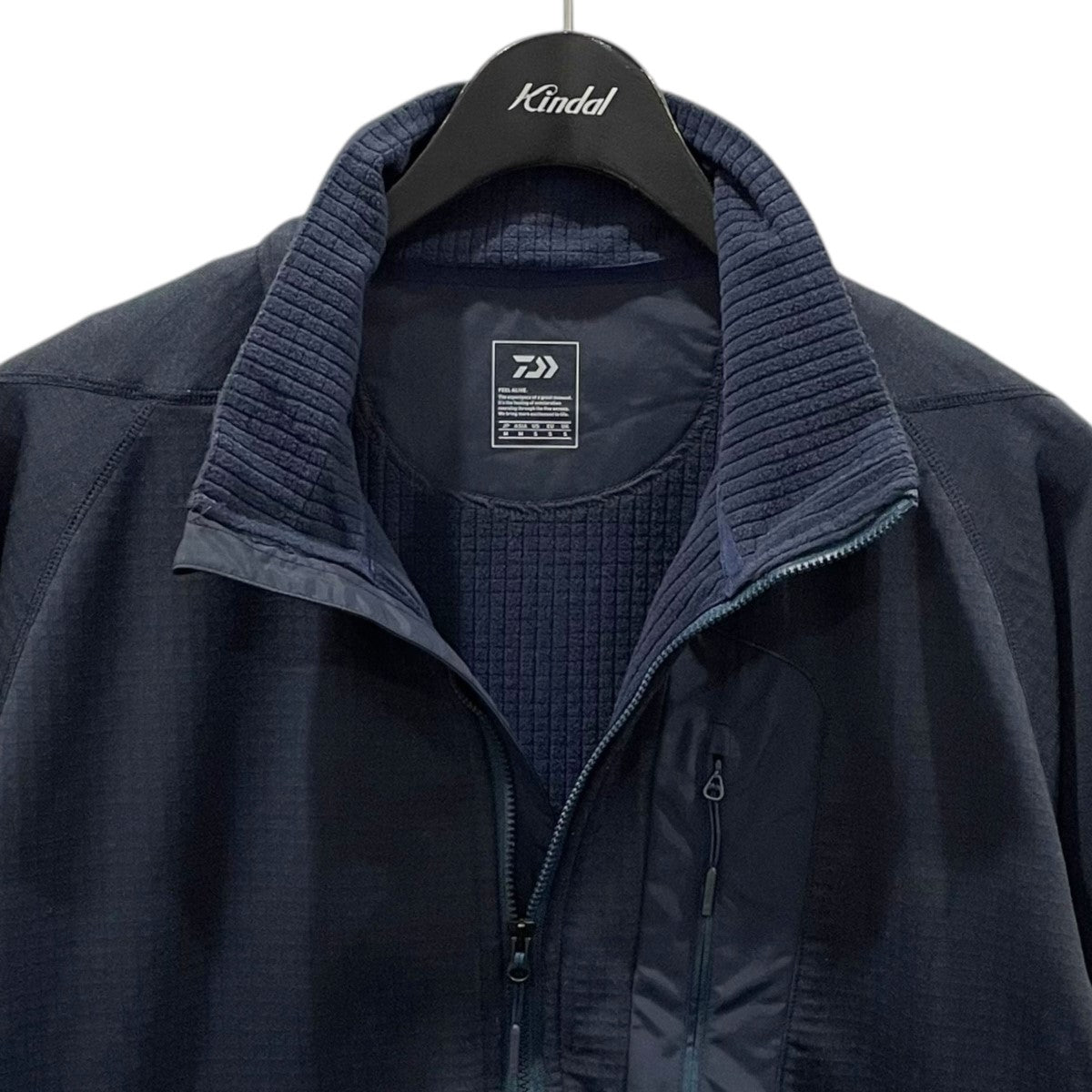 DAIWA LIFE STYLE ジップアップジャケット FLEECE JACKET フリースジャケット DE-127-5123WEX 古着・中古-3枚目のアイテム画像