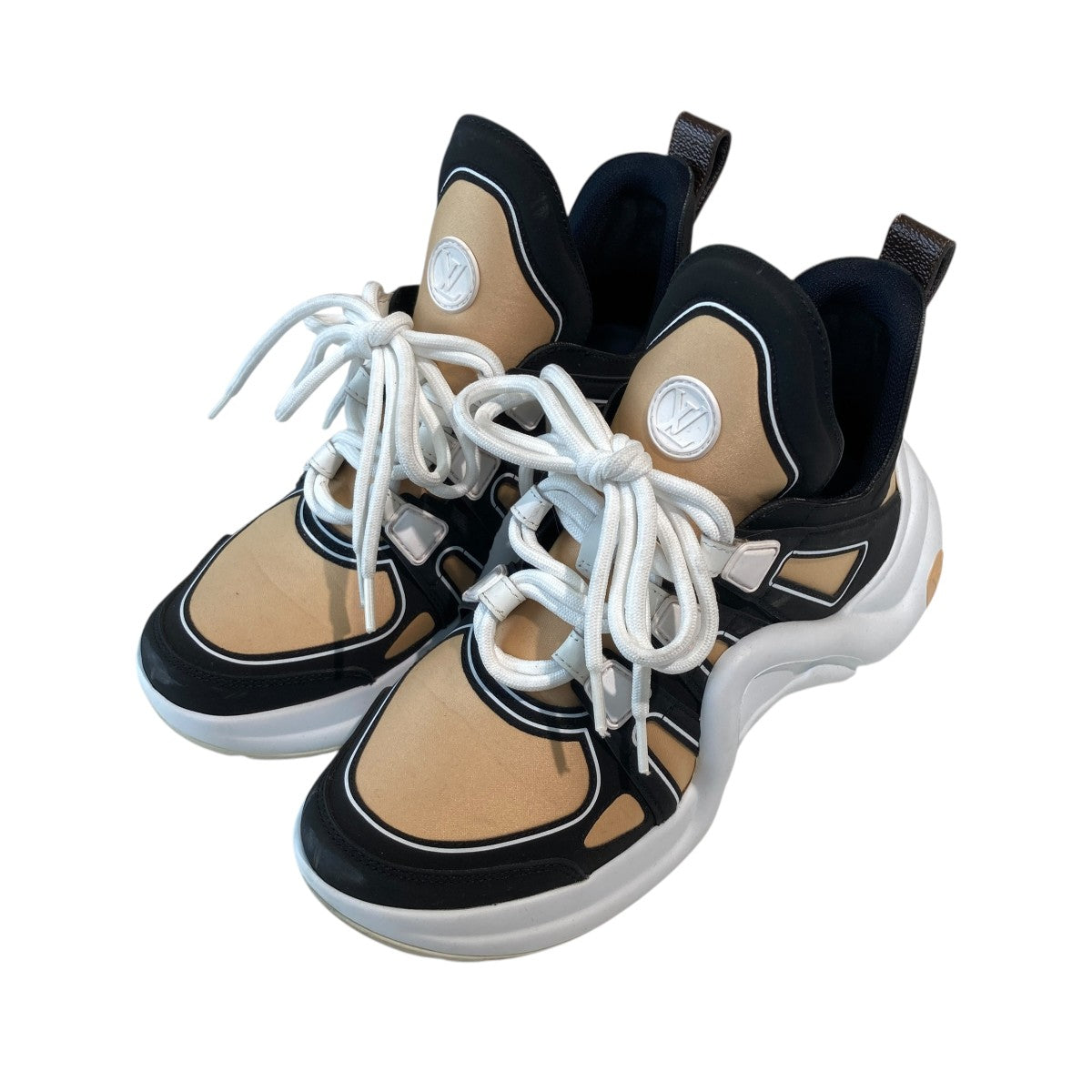 LOUIS VUITTON アークライトラインハイカットスニーカー0210 古着・中古-1枚目のアイテム画像