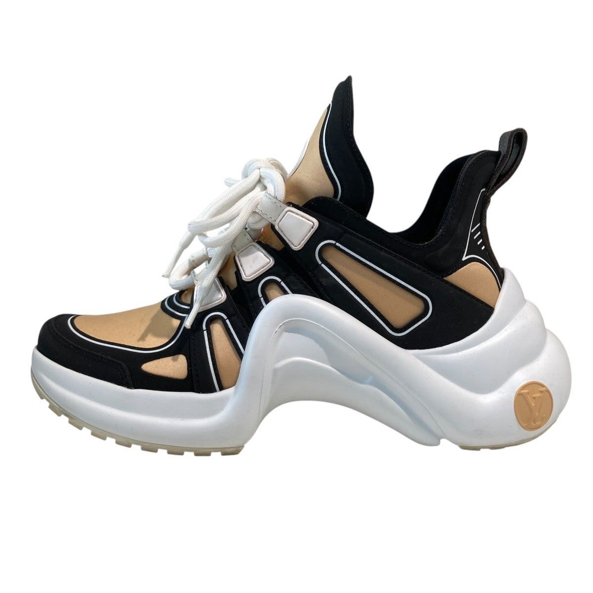 LOUIS VUITTON アークライトラインハイカットスニーカー0210 古着・中古-2枚目のアイテム画像