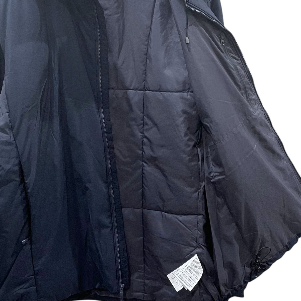 カインドオルオンライン ジップアップ中綿フーデッドジャケット Atom AR Hoody アトム AR フーディ 24105 古着・中古-4枚目のアイテム画像