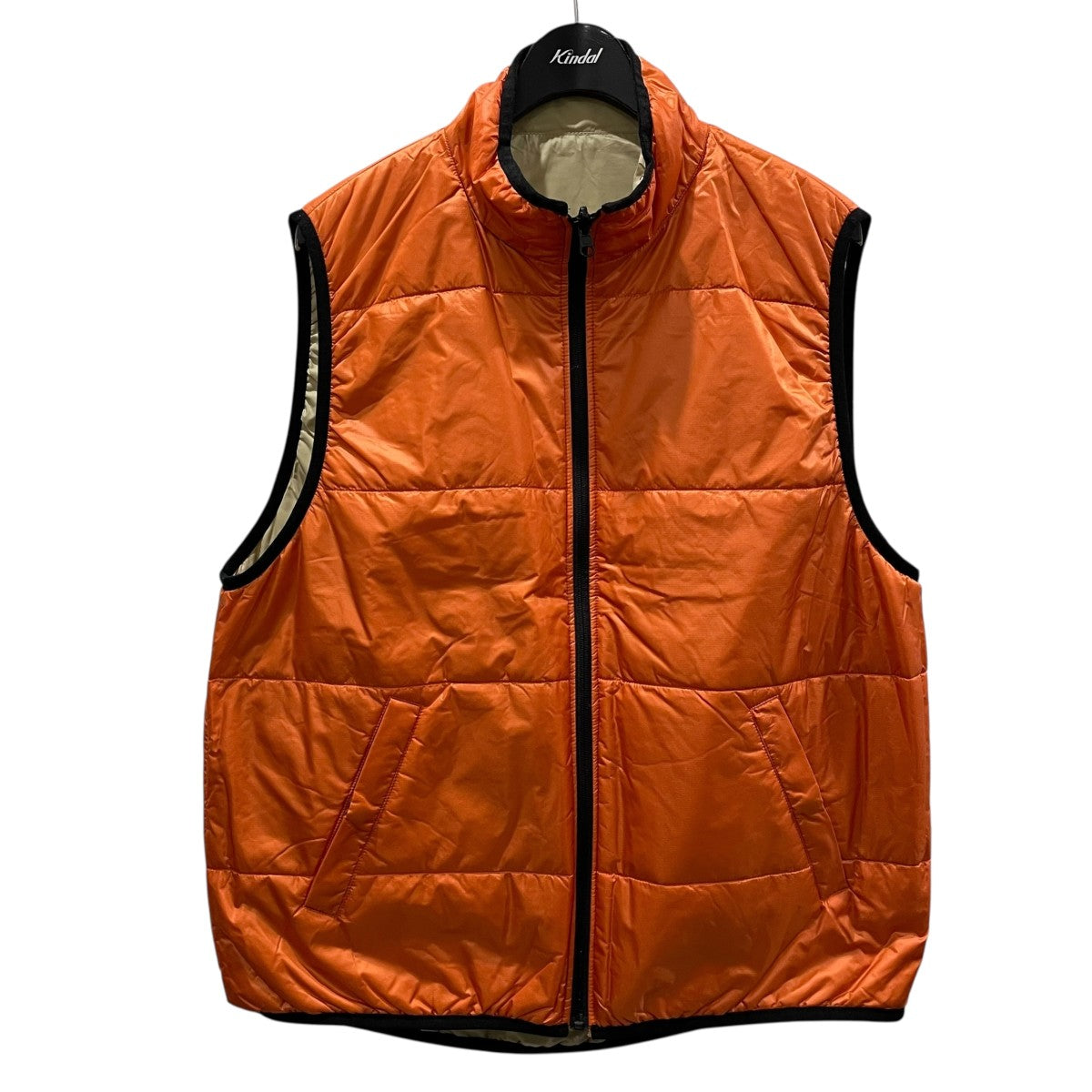 22AW リバーシブルジップアップ中綿ベスト 3M THINSULATE スリーエム シンサレート