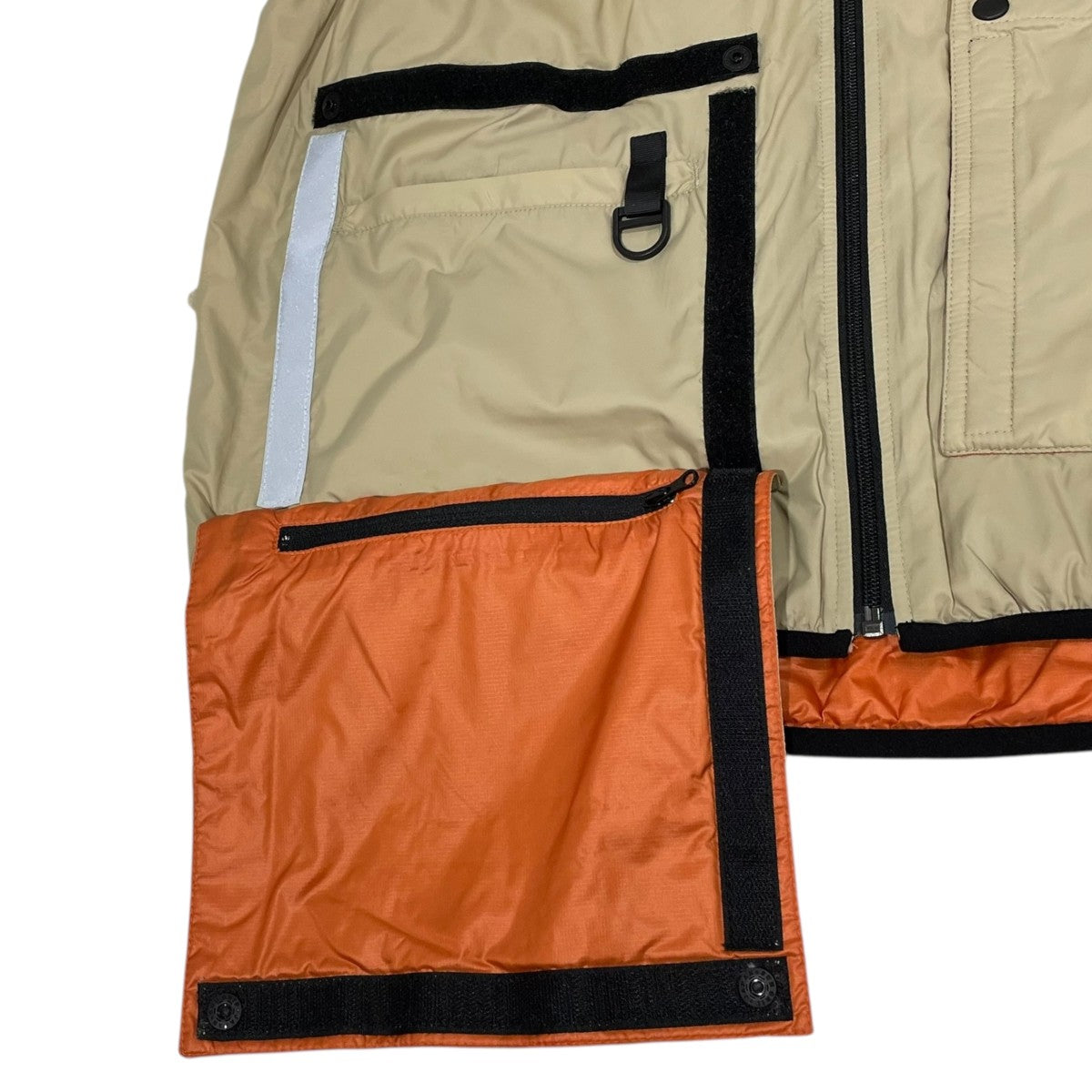 22AW リバーシブルジップアップ中綿ベスト 3M THINSULATE スリーエム シンサレート
