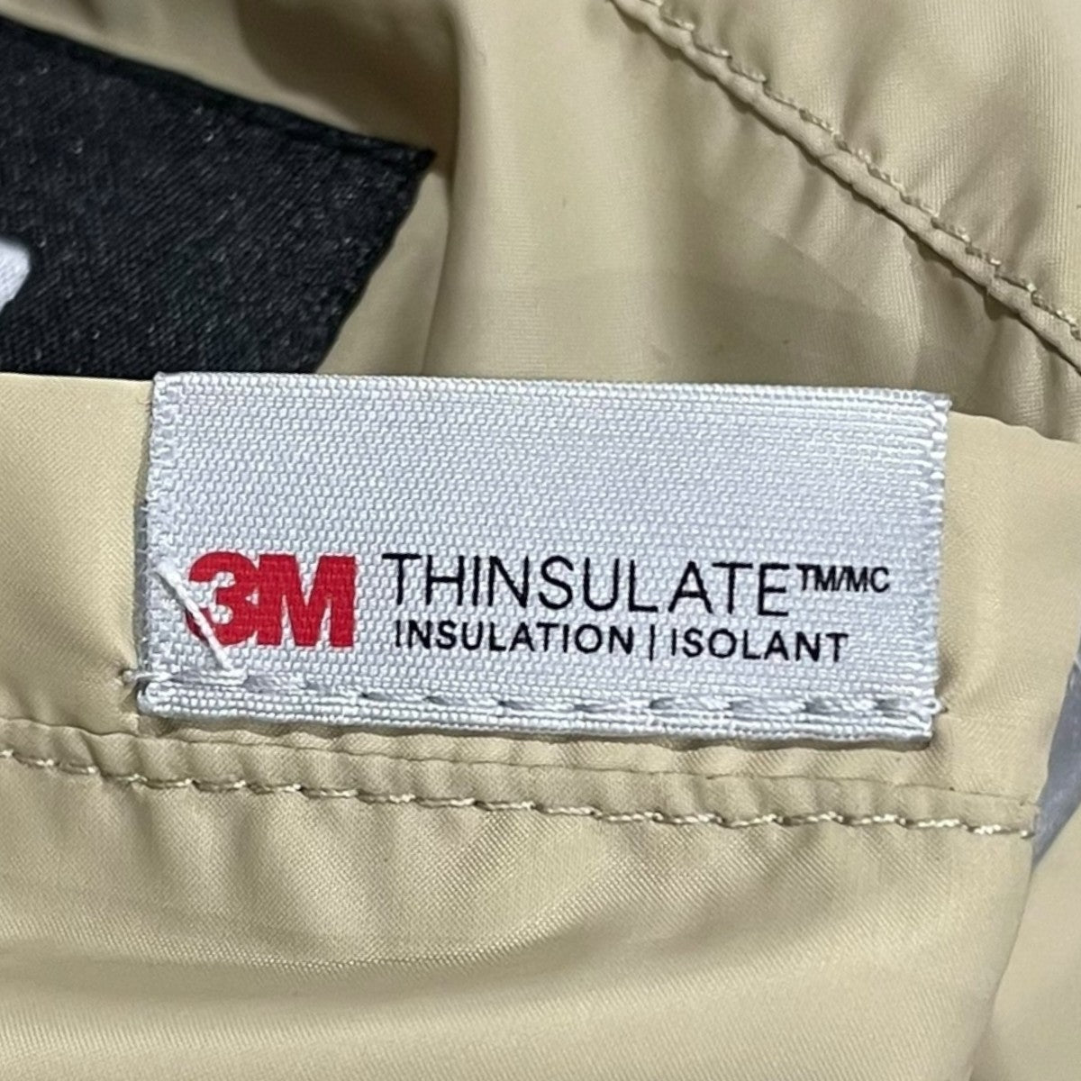 22AW リバーシブルジップアップ中綿ベスト 3M THINSULATE スリーエム シンサレート