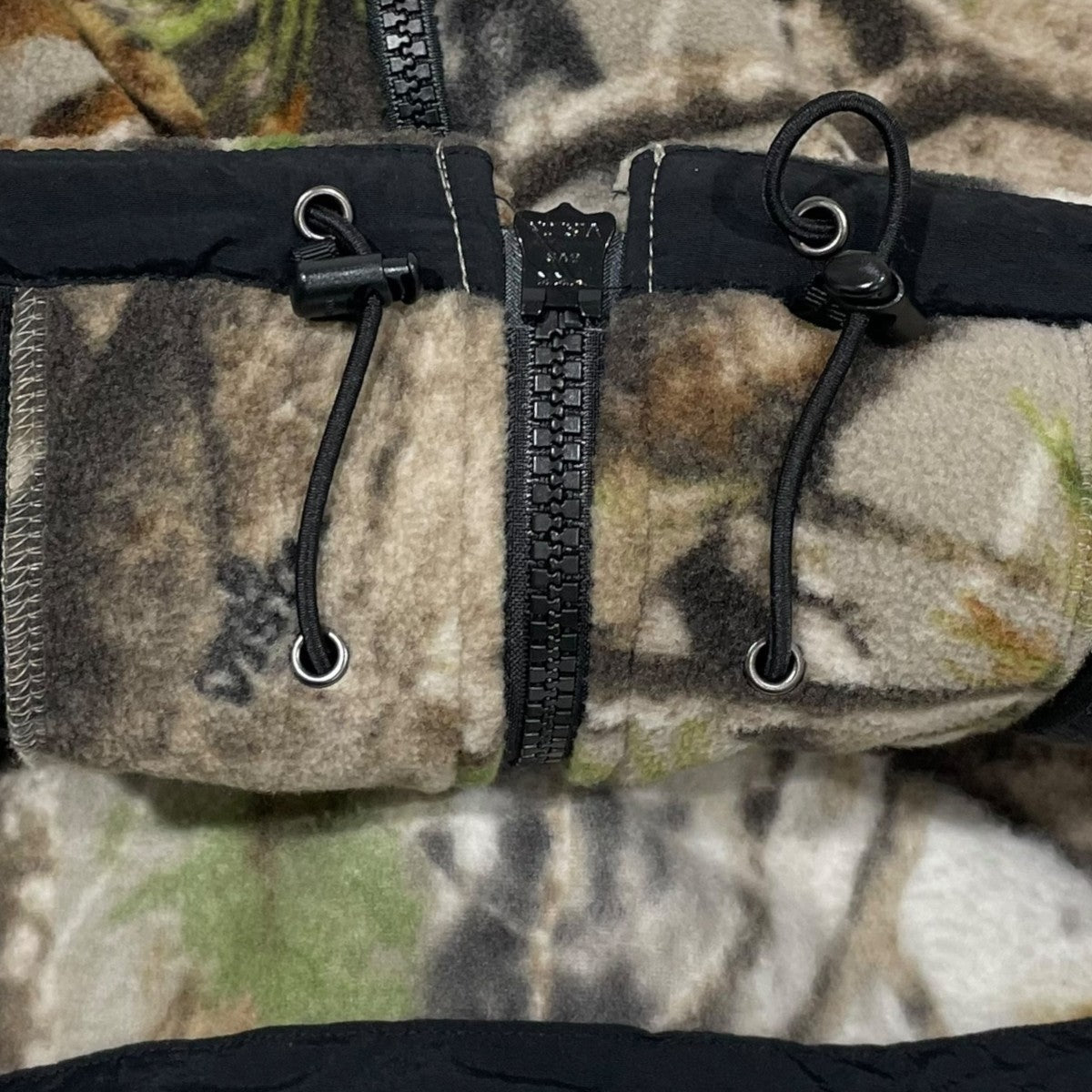 カインドオルオンライン 22AW ツリーカモ柄ジップアップブルゾン SCHOTT FLEECE JACKET ショット フリースジャケット WT22120KY 古着・中古-7枚目のアイテム画像