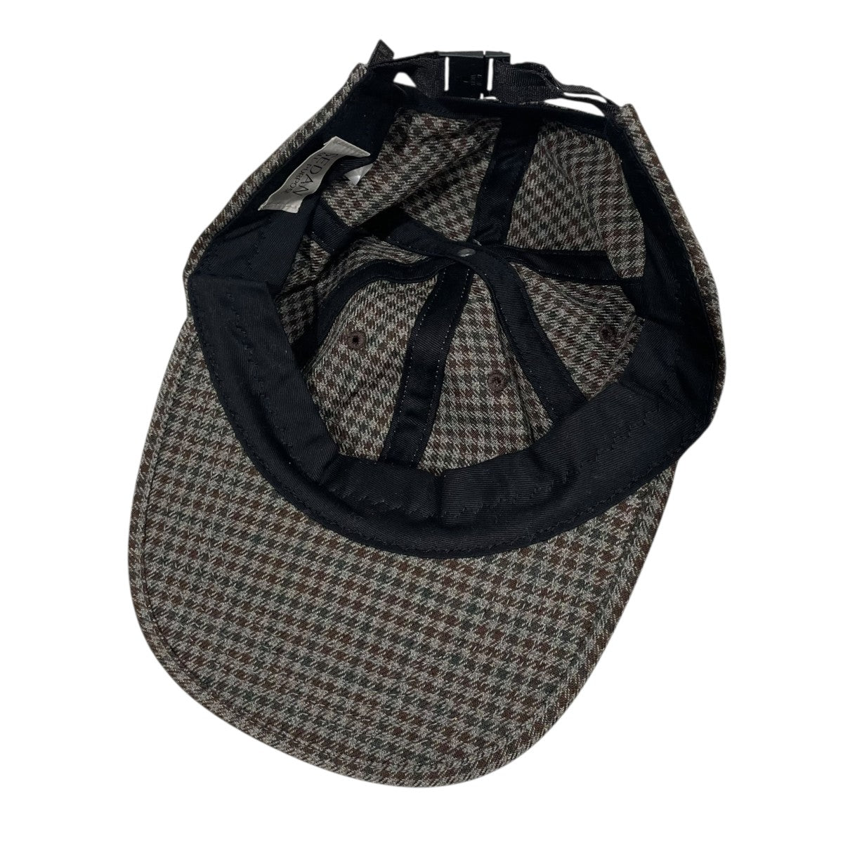 カインドオルオンライン チェック柄キャップ Classic Logo Tech Wool Cap クラシックロゴ テックウールキャップ SD24F-CP02 古着・中古-7枚目のアイテム画像