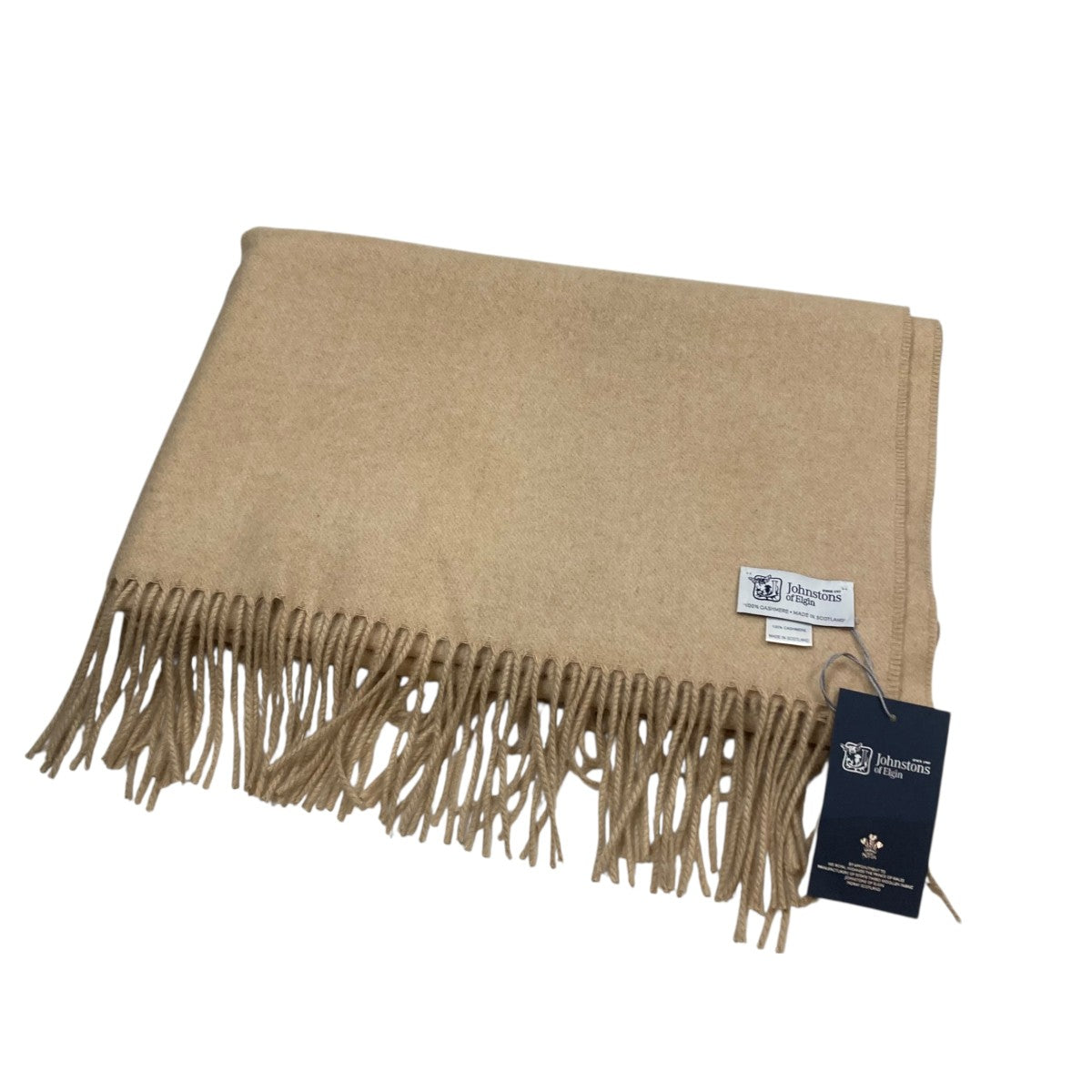 JOHNSTONS OF ELGIN(ジョンストンズオブエルガン) マフラー ベージュ