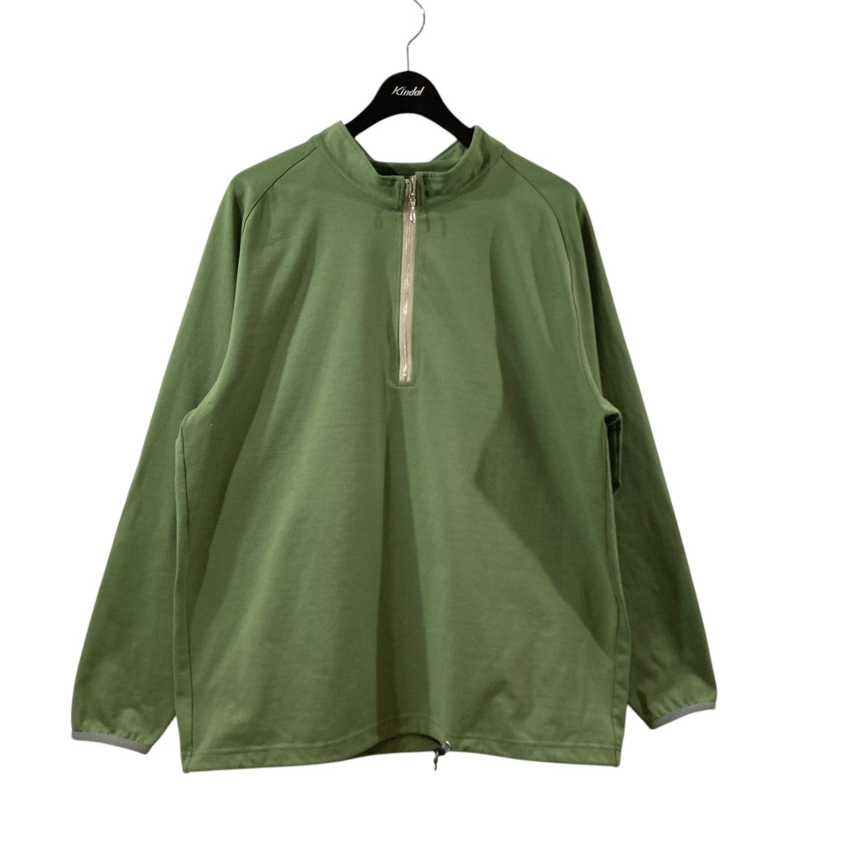 rajabrooke(ラジャブルック) ハーフジップカットソー グリーン サイズ