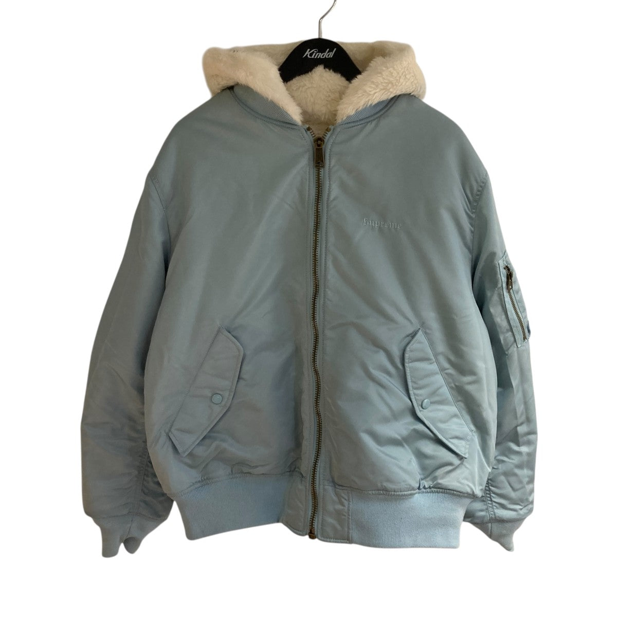 ジャケット・アウター supreme MA-1 Supreme(シュプリーム) 22AWFaux Fur Reversible MA-1MA-1 ホワイト