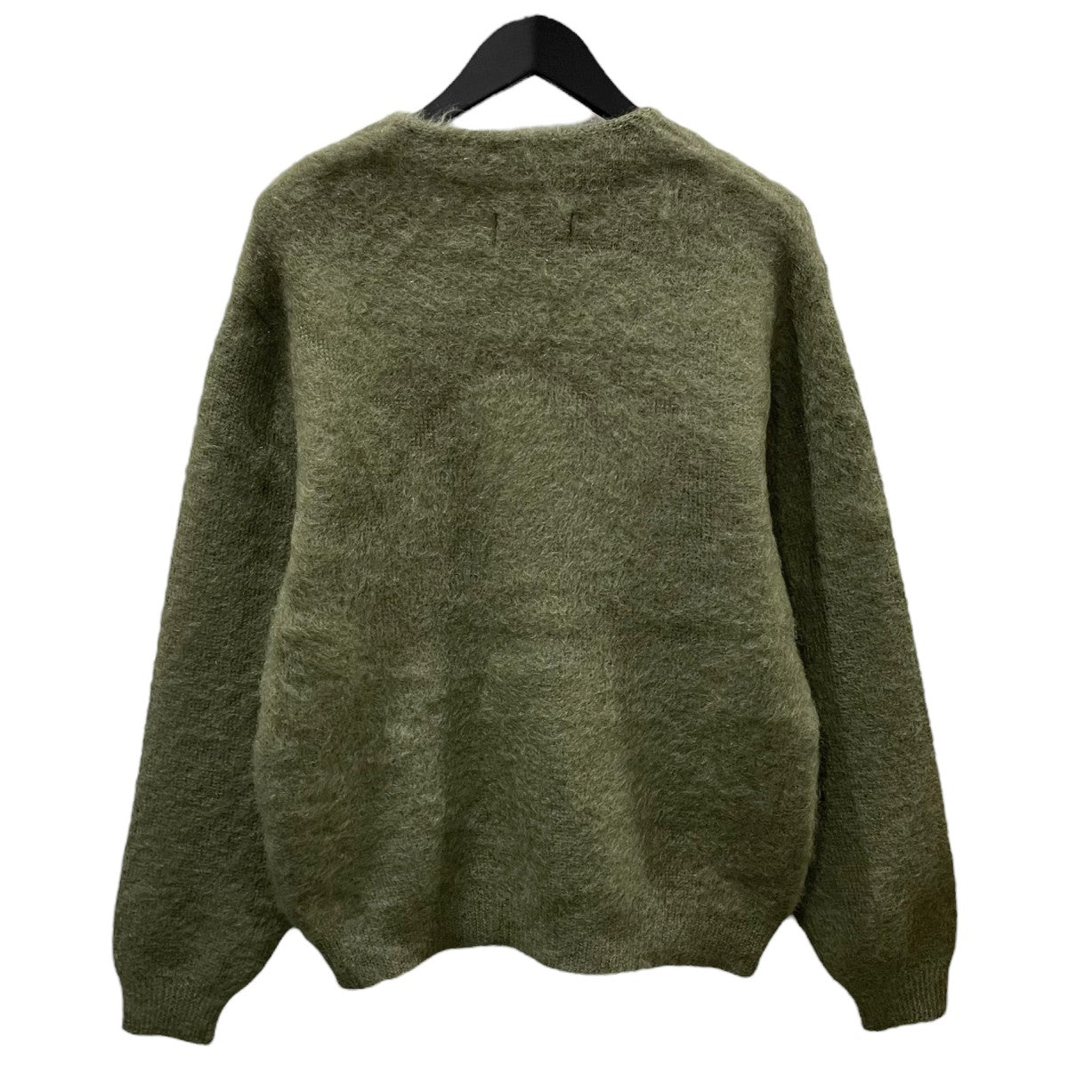 Vネックモヘアニットカーディガン