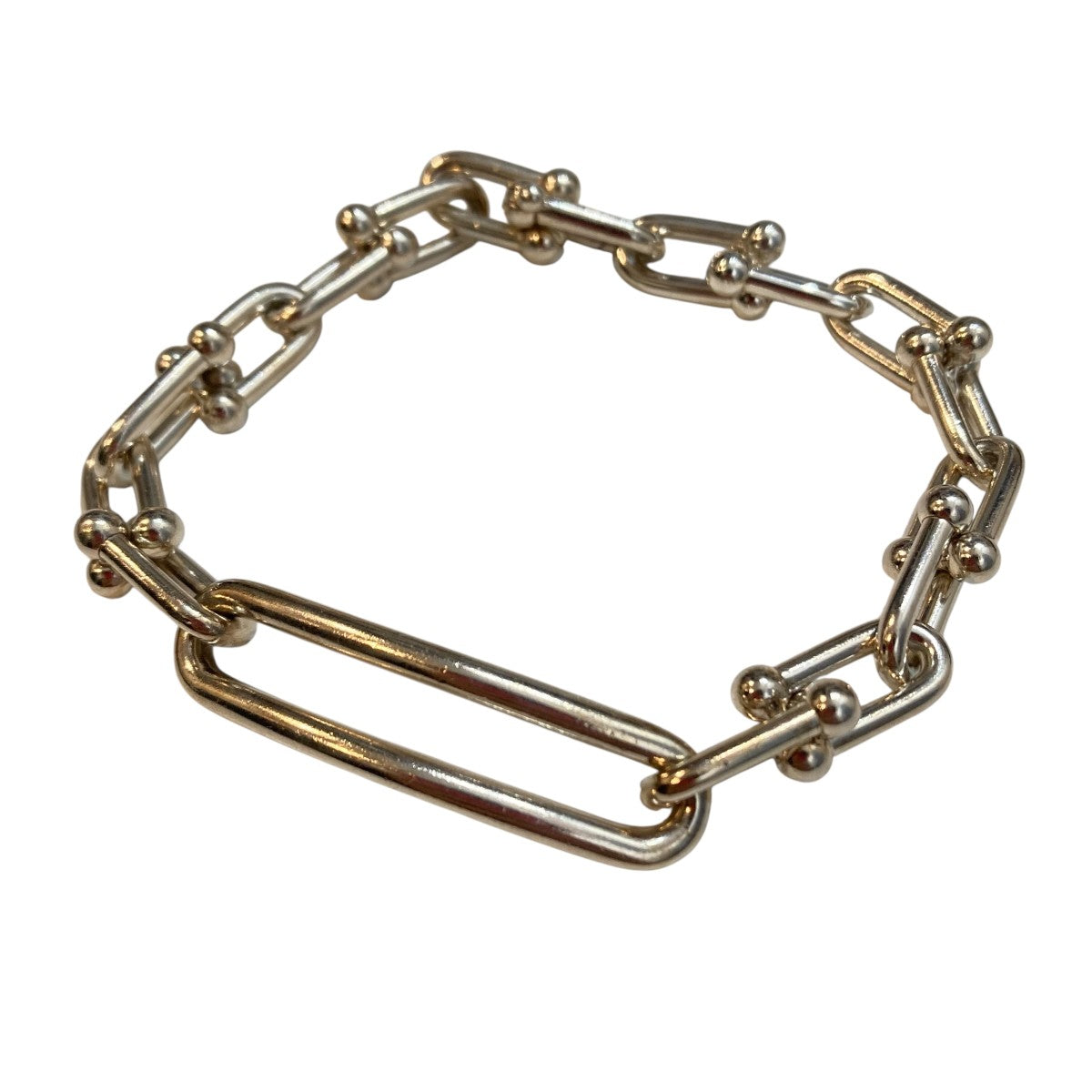 Tiffany ティファニー シルバー 925 ハードウェア ID ブレスレット VINTAGE】TIFFANY&Co. ティファニー ID ブレスレット 《シルバー