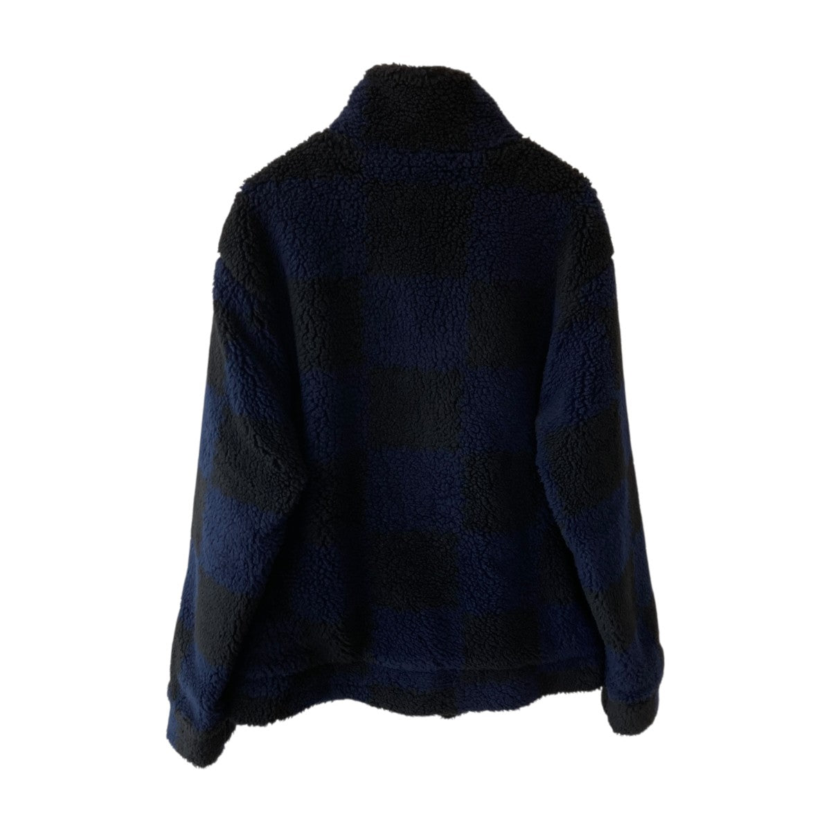 22SSNIGO JACQUARD DAMIER FLEECE JACKETボアジャケットHMY05W