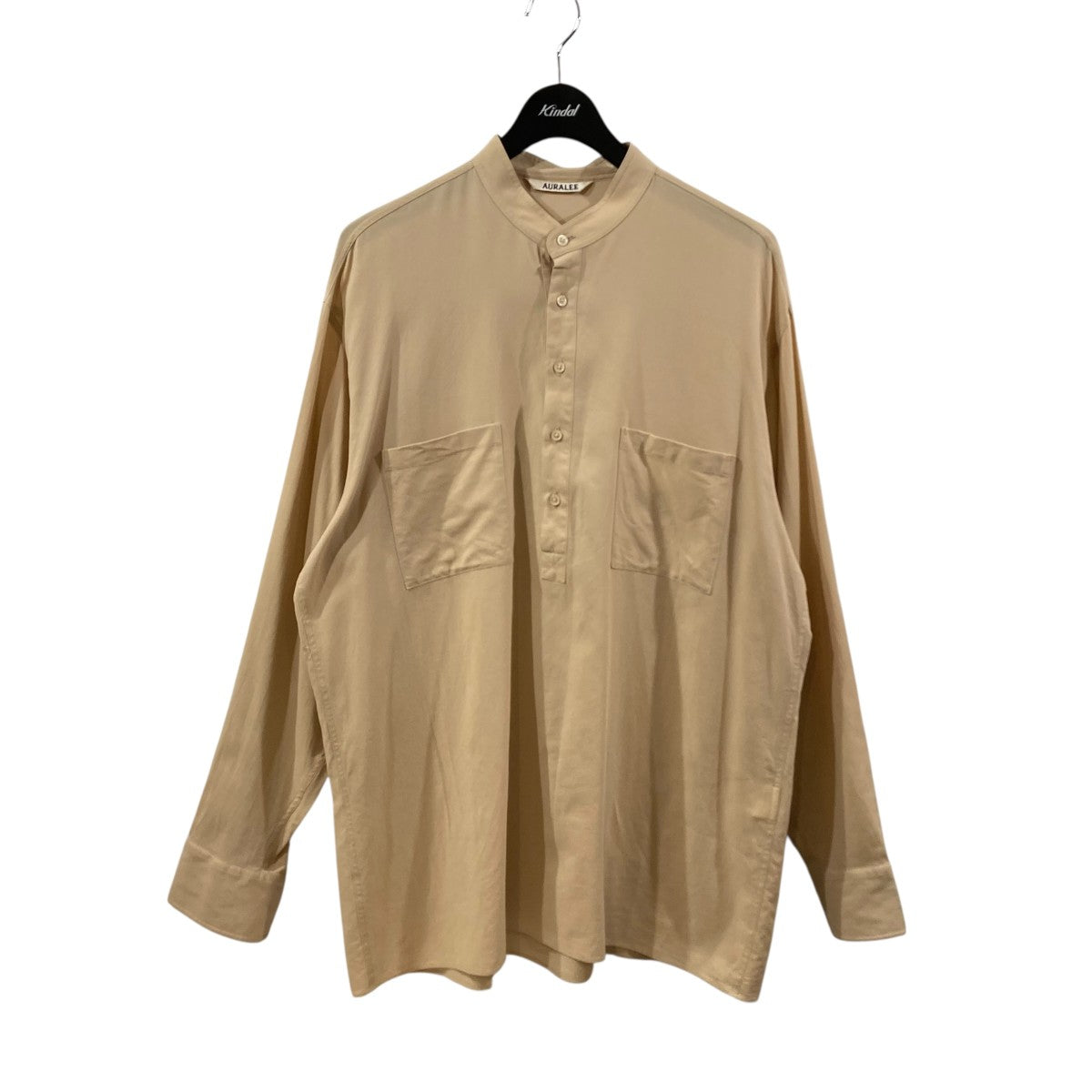 auralee ウエポンチノ オーラリー usarmy ciota comoli AURALEE men's / HIGH COUNT WOOL POPLIN PANTS (TOP BEIGE