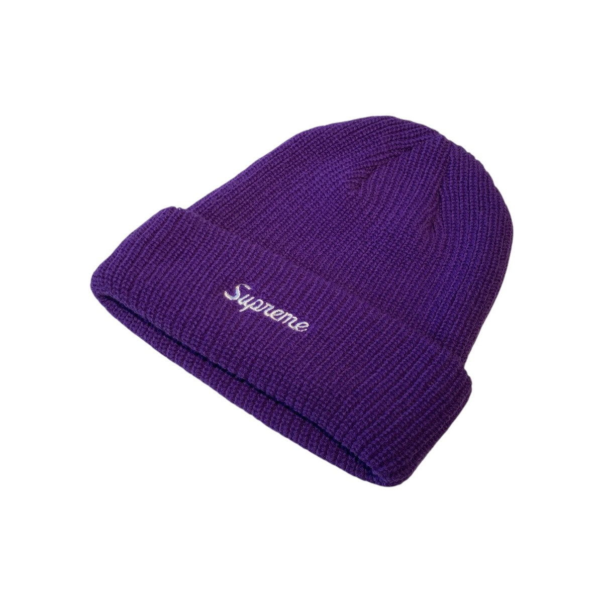 Supreme(シュプリーム) Loose Gauge Beanieニット帽 パープル｜【公式