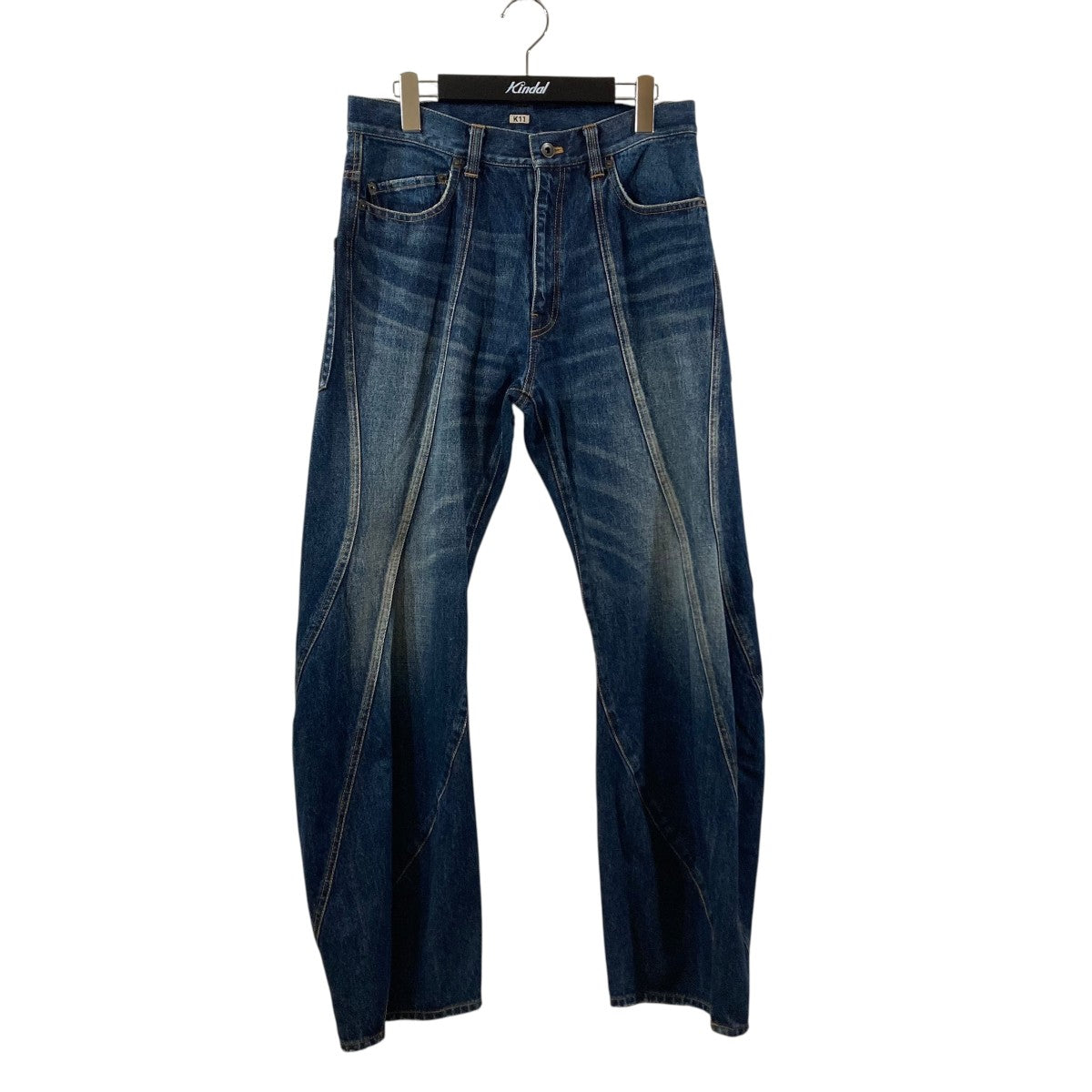 KHOKI(コッキ) 3D CUTTING DENIM PANTSデニムパンツ24fw-p-05