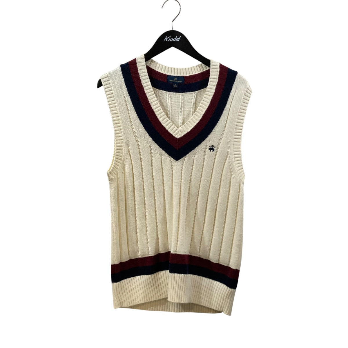Brooks Brothers・激レア希少入手困難・vintage・マルチBD 90s ブルックスブラザーズ 筆記体タグ BDシャツ 千鳥柄 ネイビー