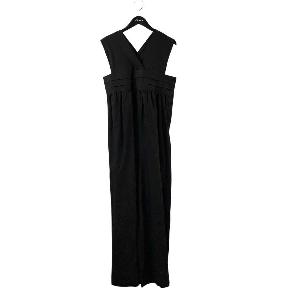 HYKE(ハイク) LINEN JUMPSUITオールインワン16201-0102 16201