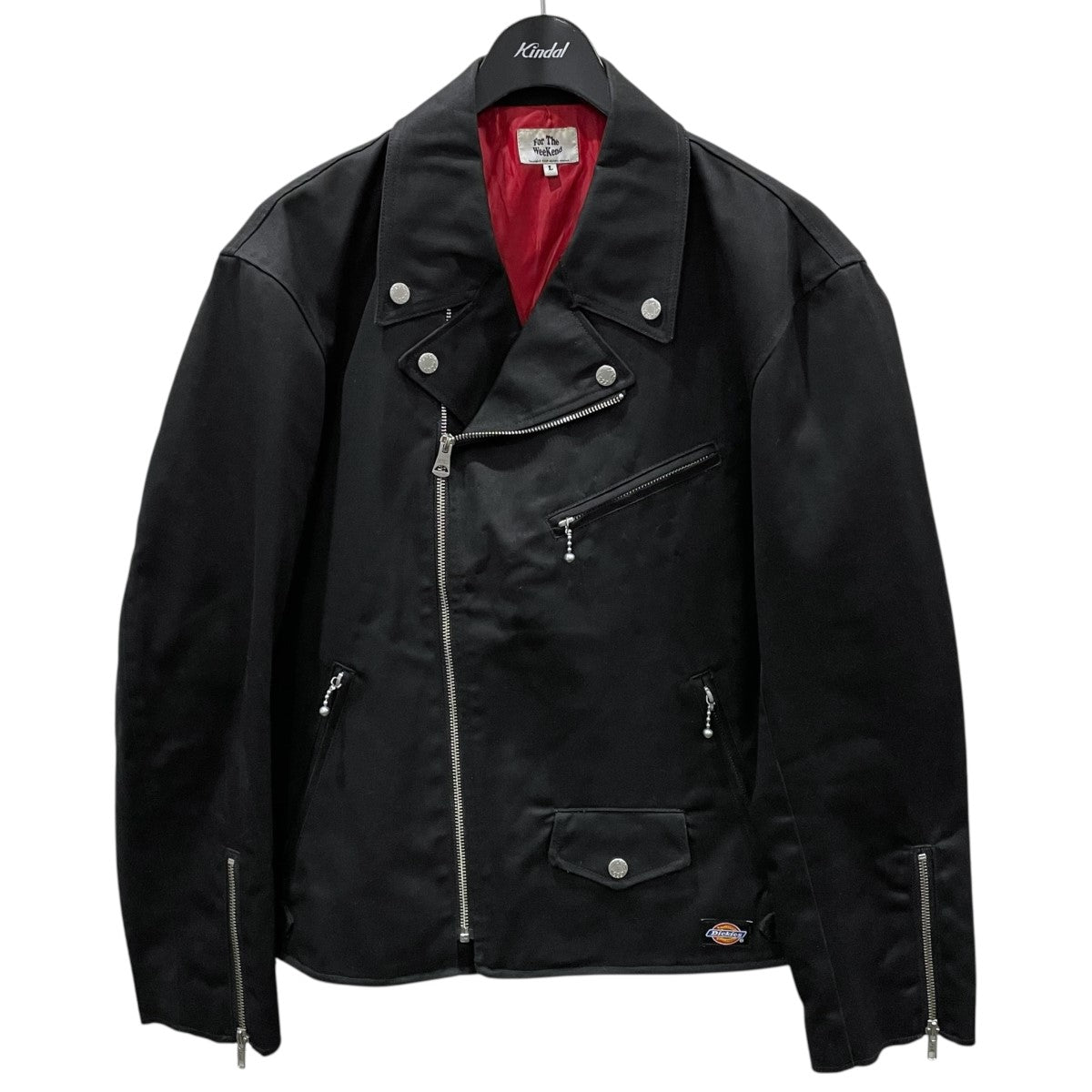 Dickies×FOR THE WEEKEND ダブルライダースジャケット
