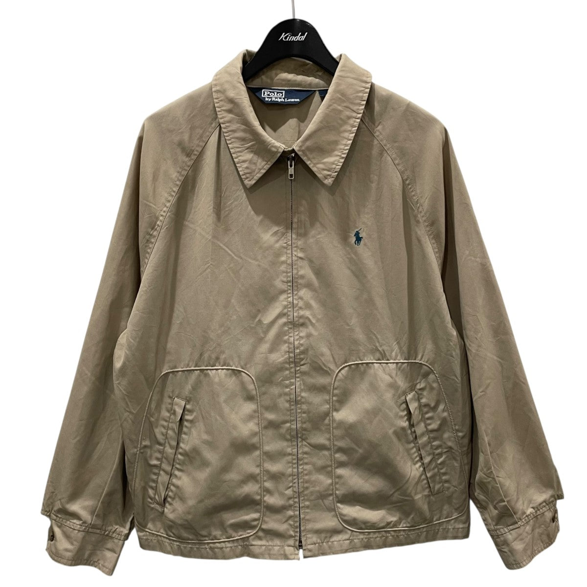POLO RALPH LAUREN ベージュ ジップアップジャケット POLO RALPH LAUREN(ポロラルフローレン) ジップアップジャケット
